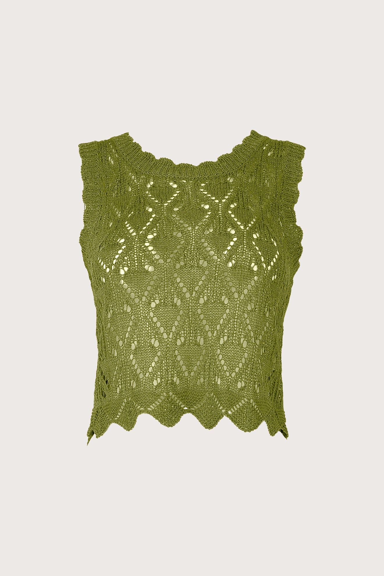 Top Crochet Caraiba Verde