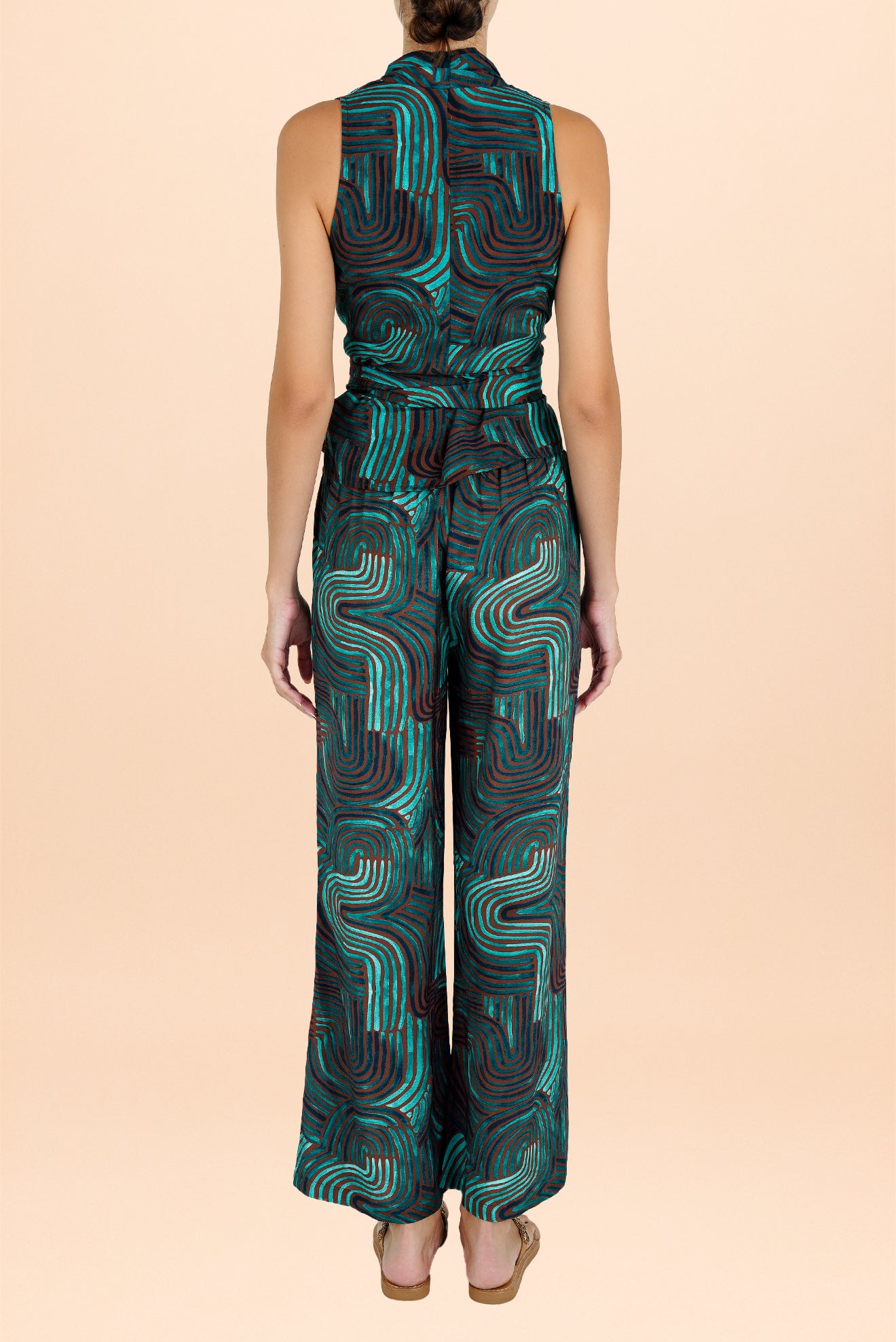 Cacao Wrap Beach Top