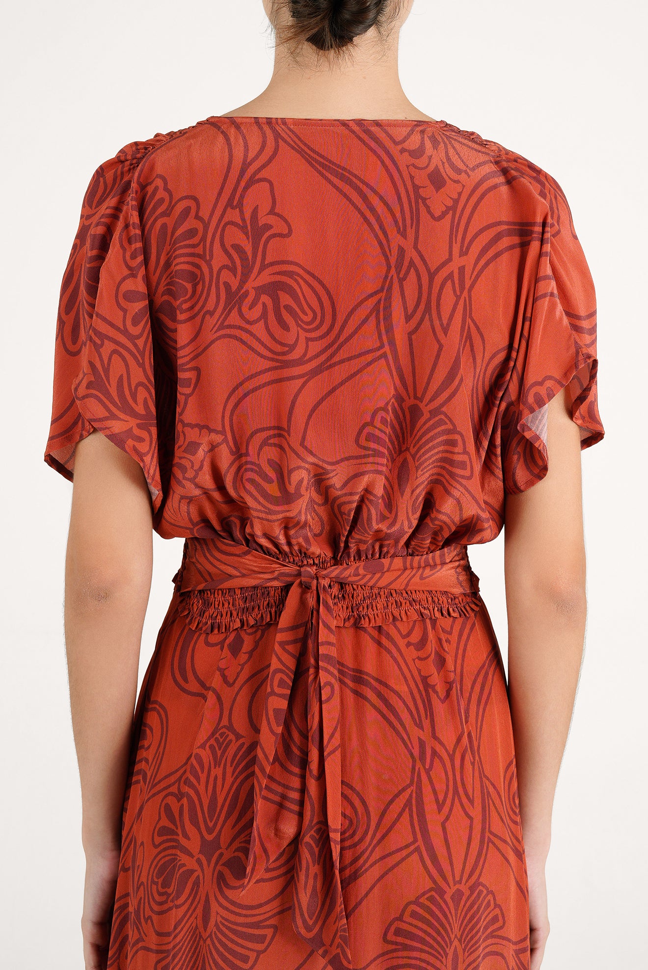 Amira Solid Top Blouse