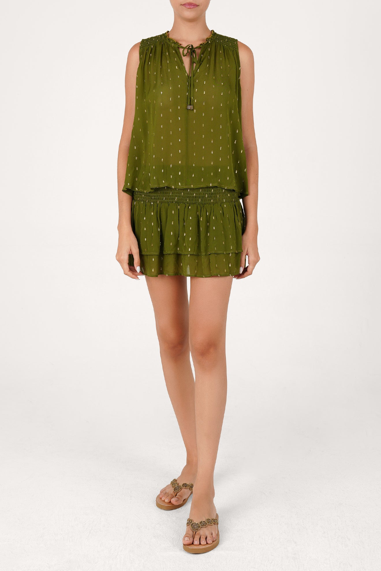 Blusa Top Sabia Verde