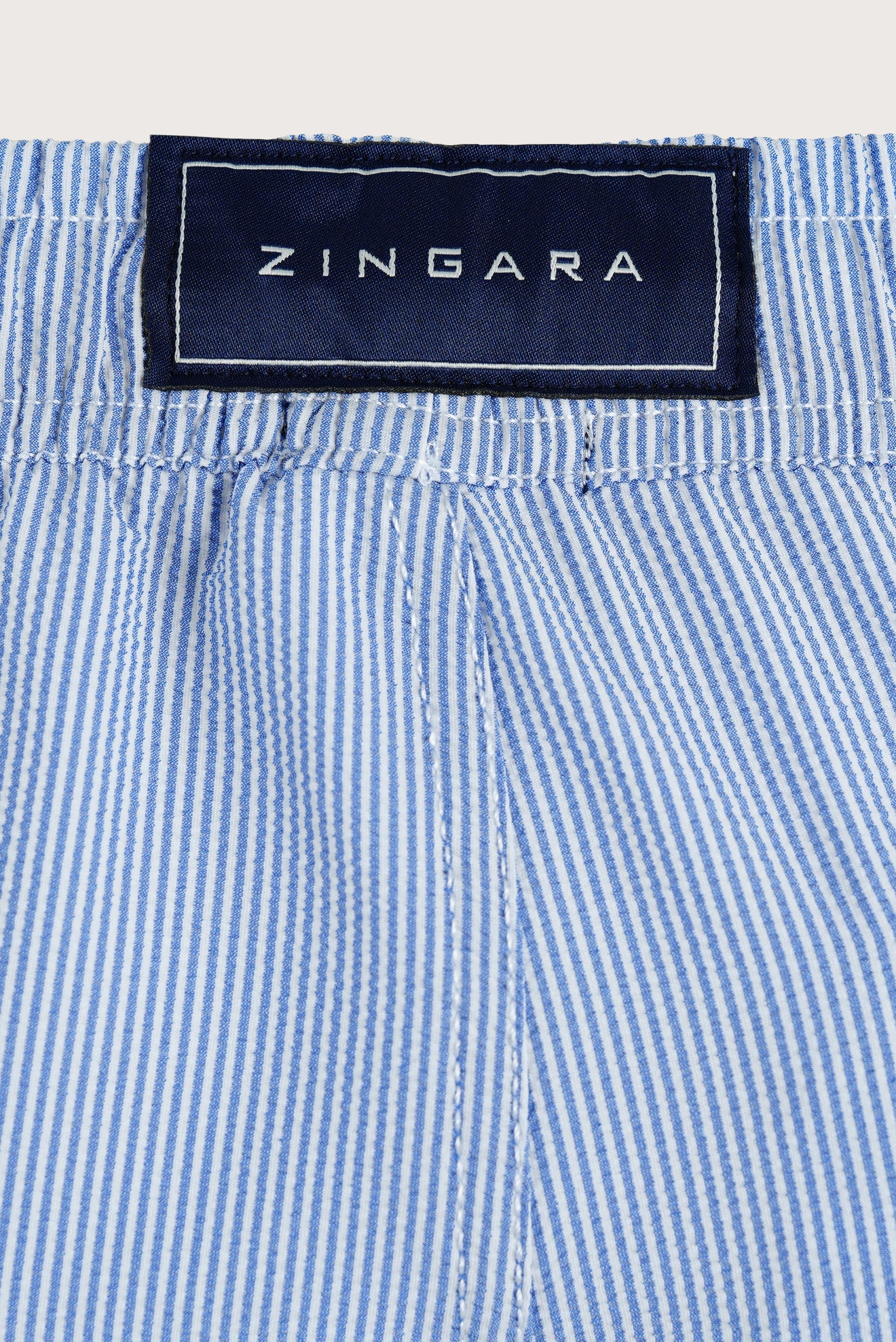Short Caballero Azul-Blanco