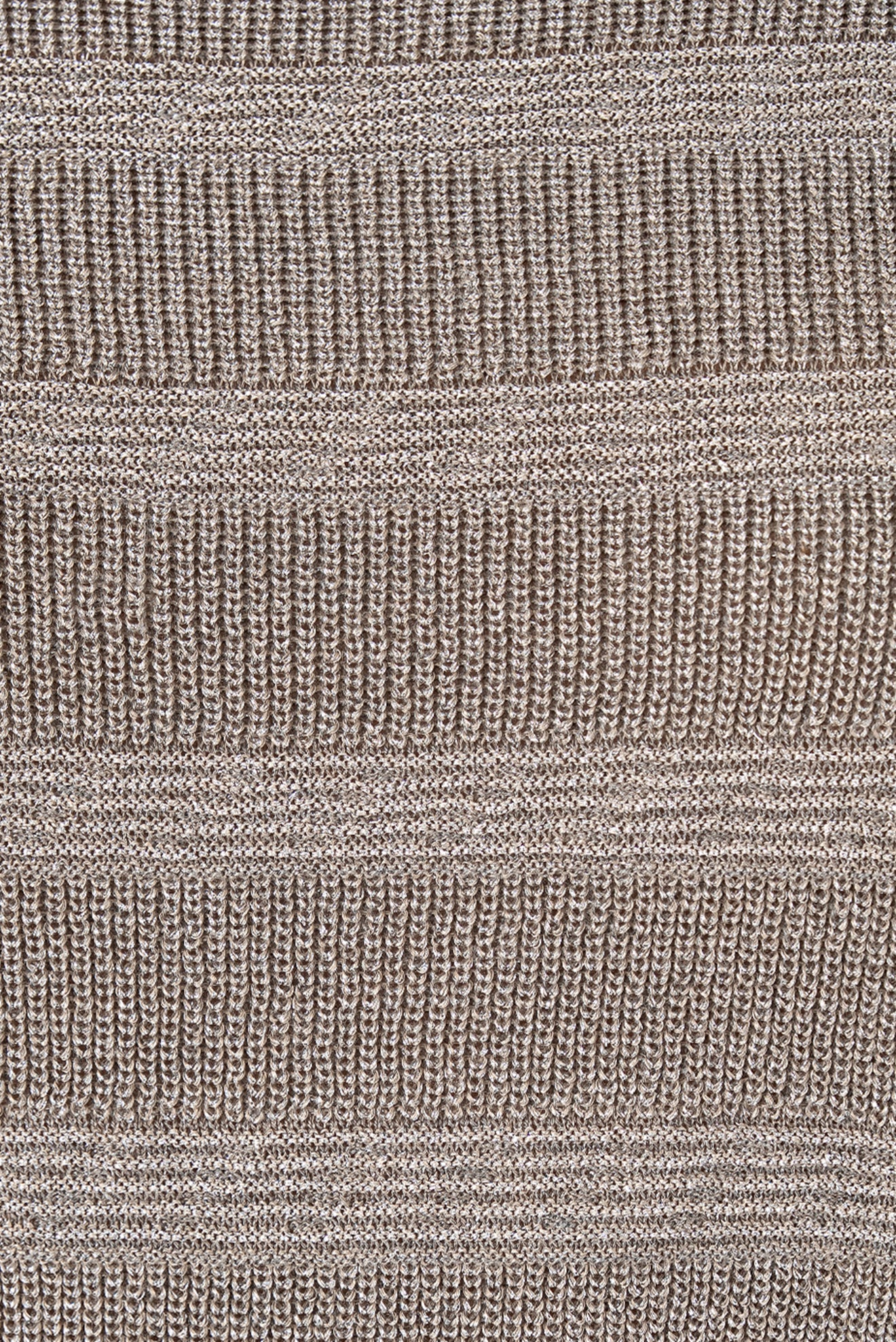 Suéter Perla Lurex Stripe Gris