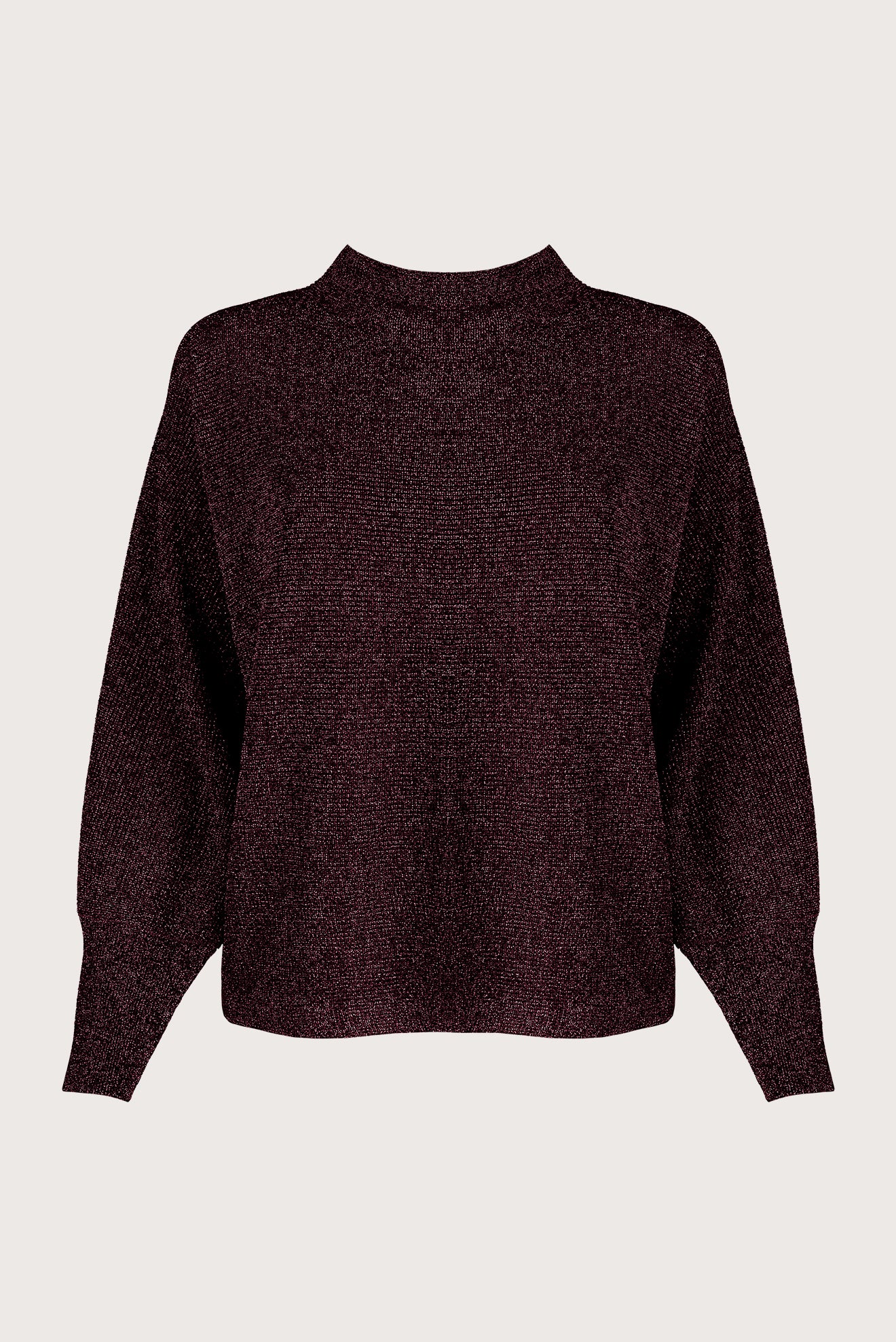 Purple Perla Bell Sweater