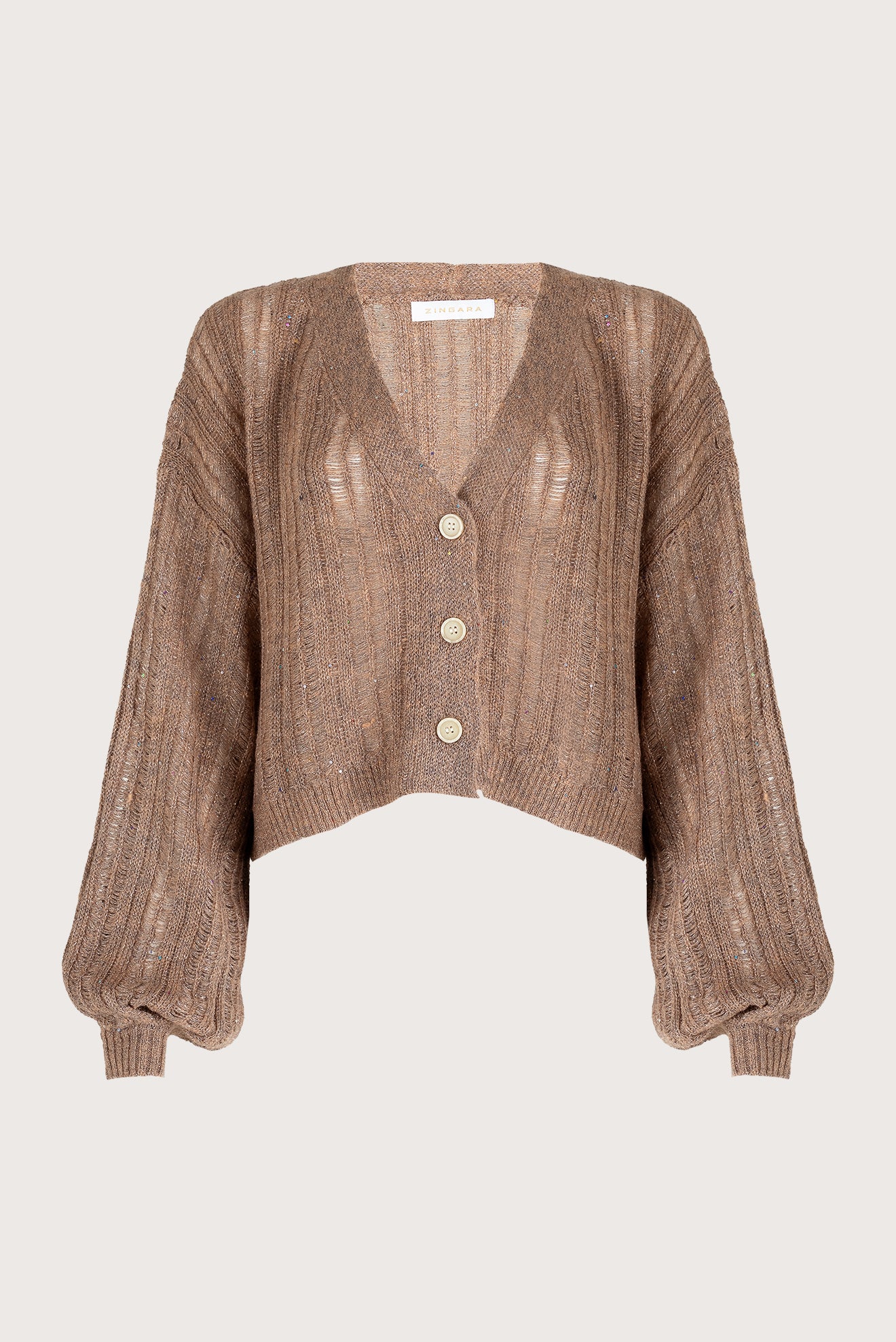 Mauve Perla Cardigan