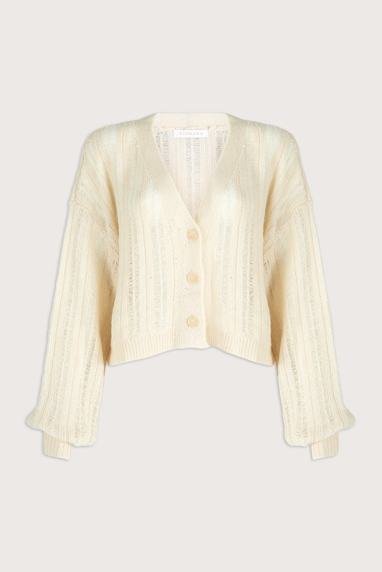 Cardigan Perla Marfil