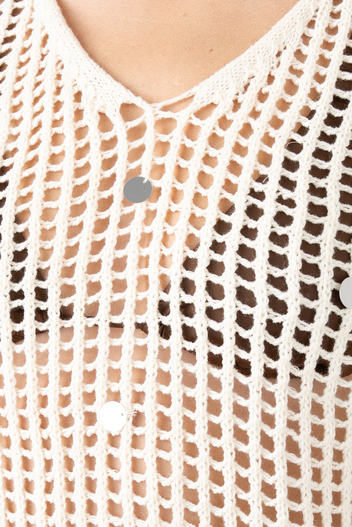 Genie Off-White Vest