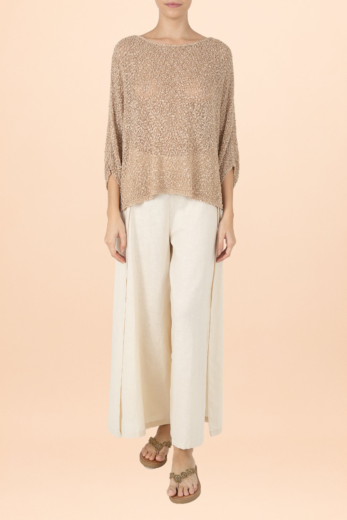 Genie Base Sweater Khaki