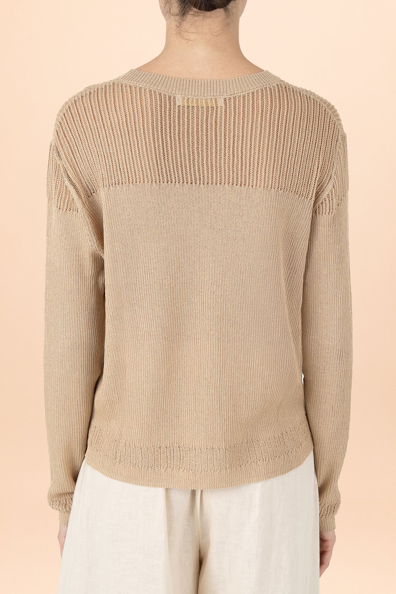 Lorena Mangas Detalle Blouse Taupe