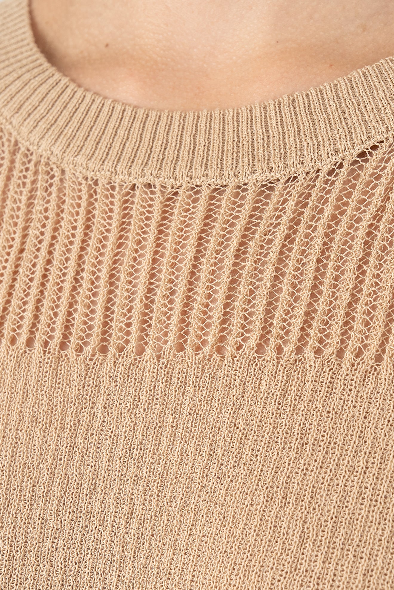 Lorena Mangas Detalle Blouse Taupe