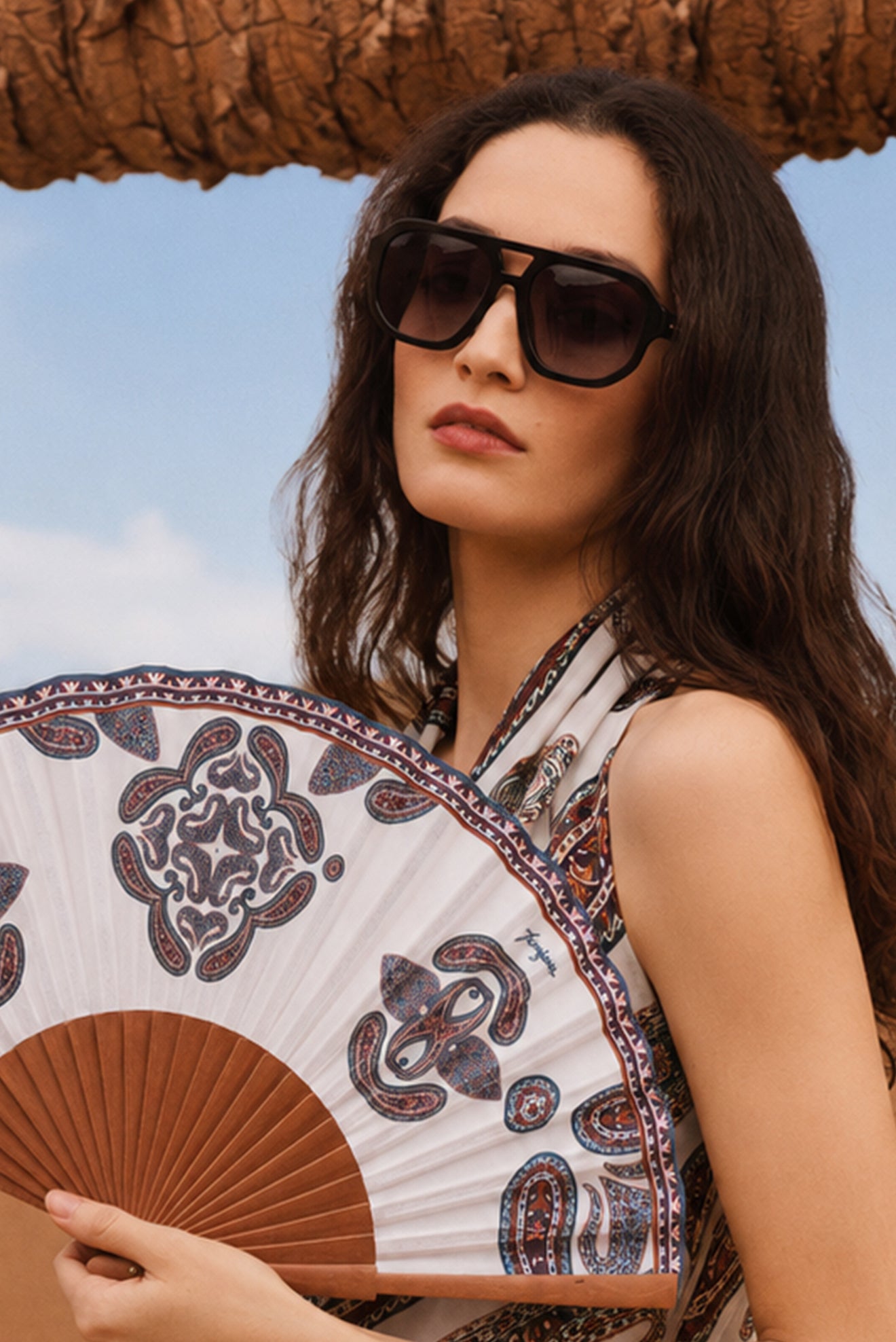 Hand Fan Oasis