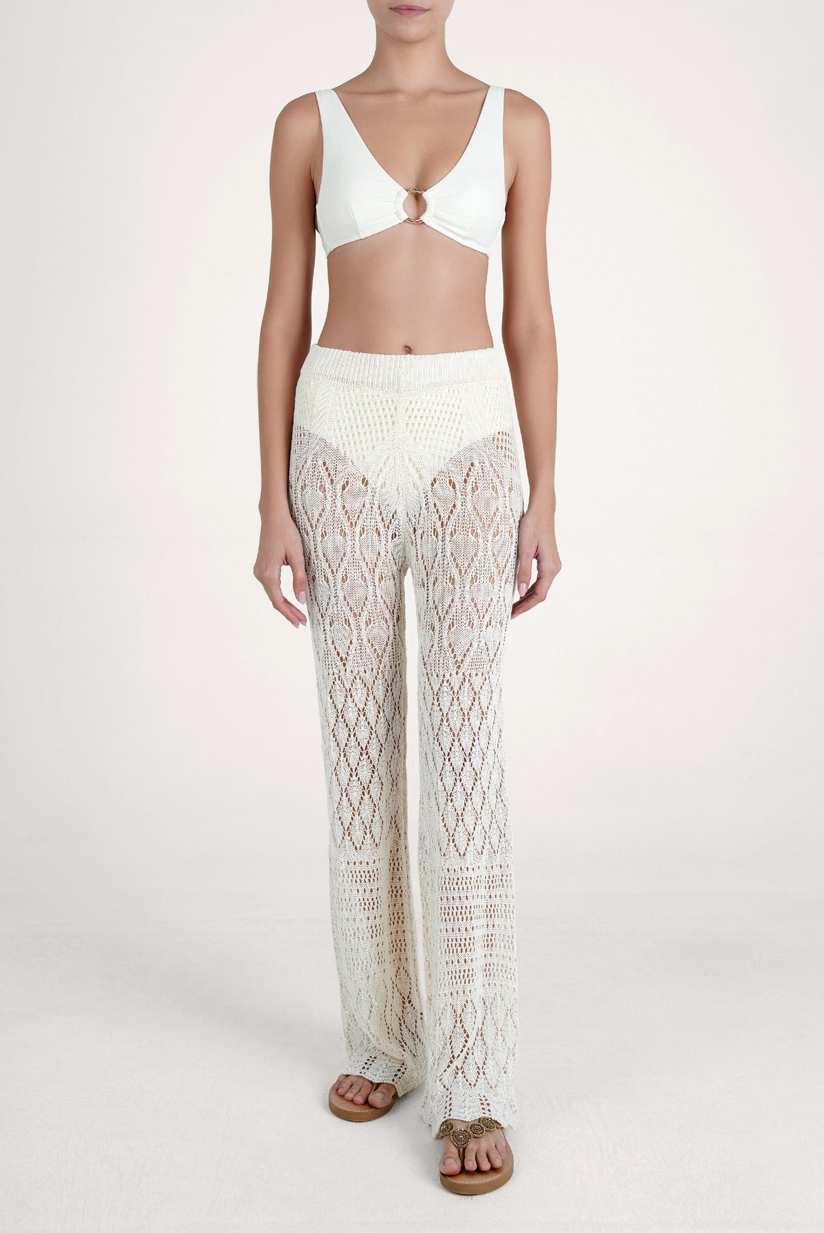 Pantalón Caraiba Marfil