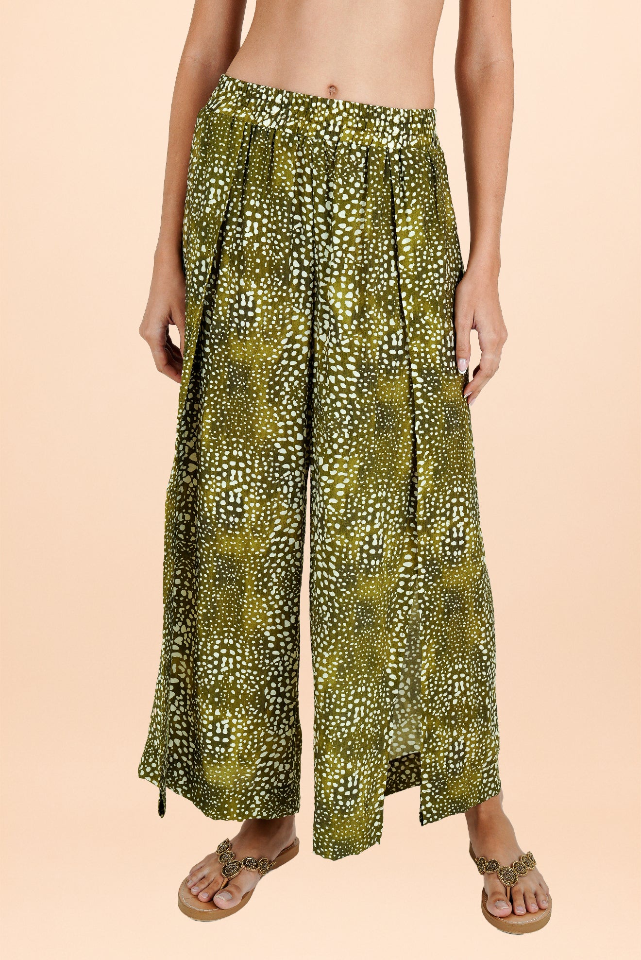 Nenufar Wide Leg Beach Pants