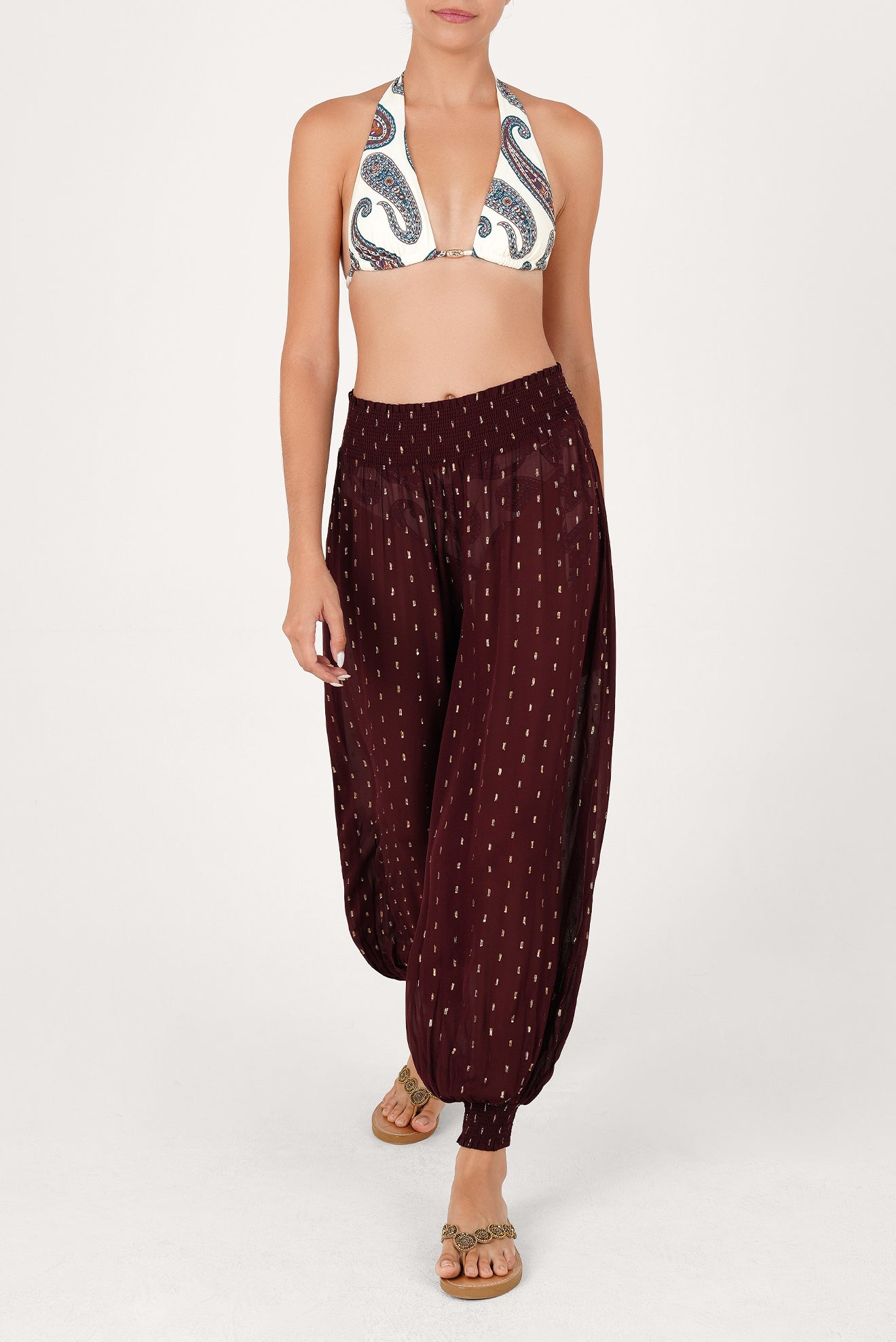 Pantalón Liso Sabia Morado