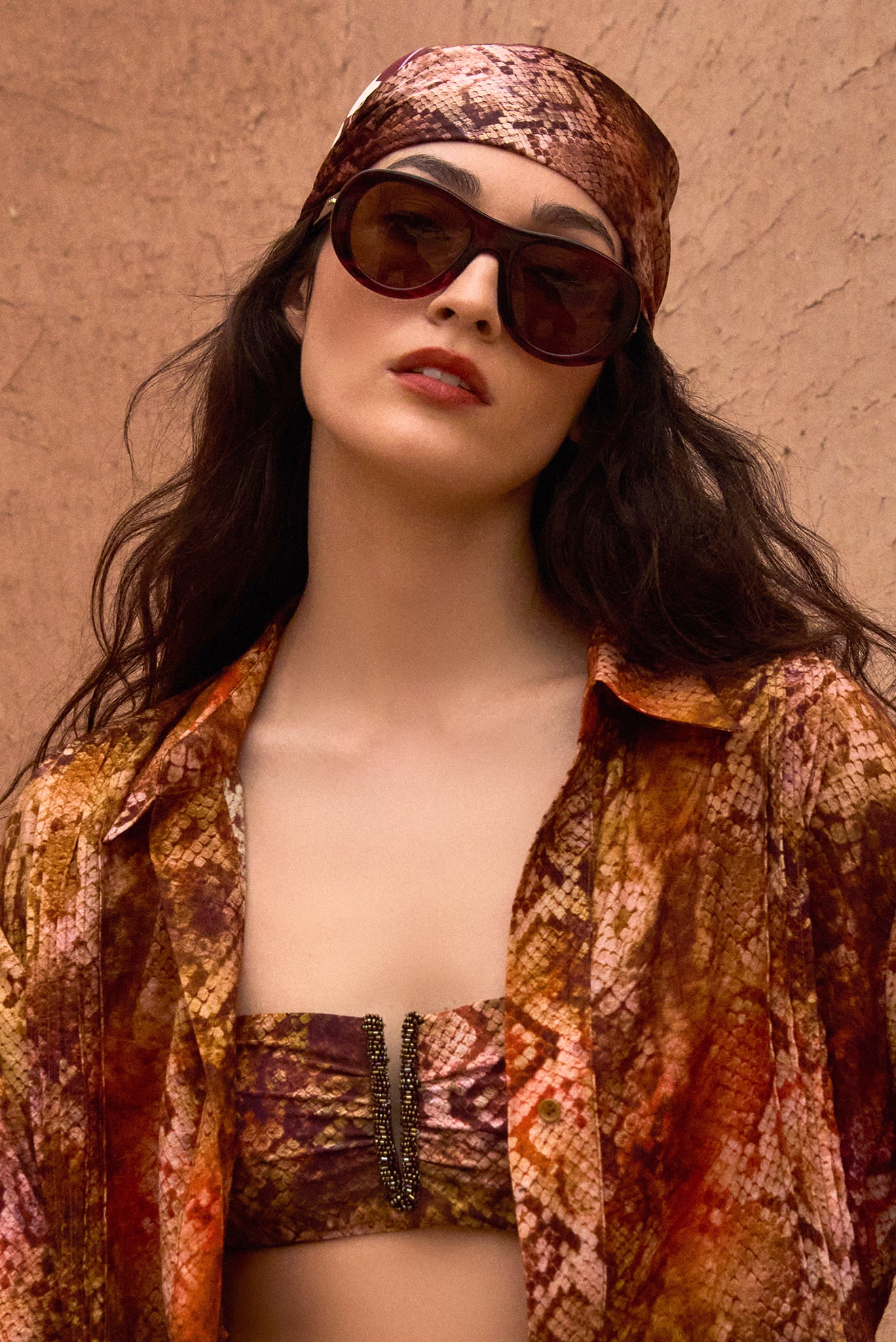 Kileya Embroidered Bandeau Top