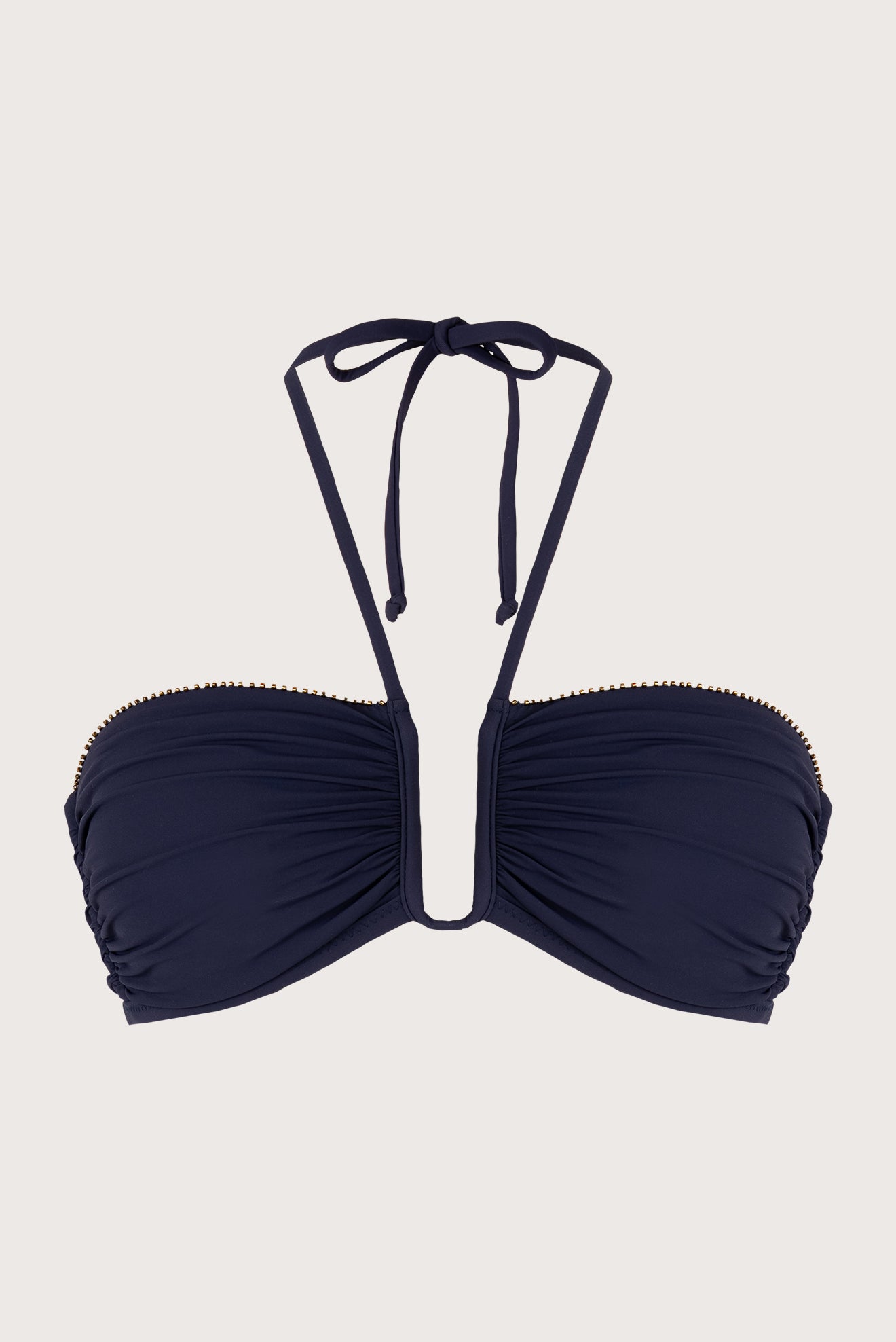 Top Bandeau U Bordado Pipa