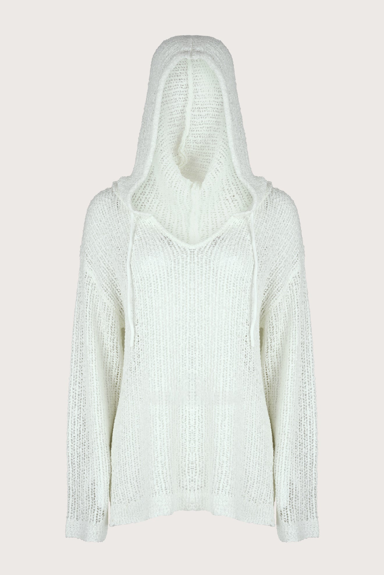 Genie Sudadera con Capucha Blanca