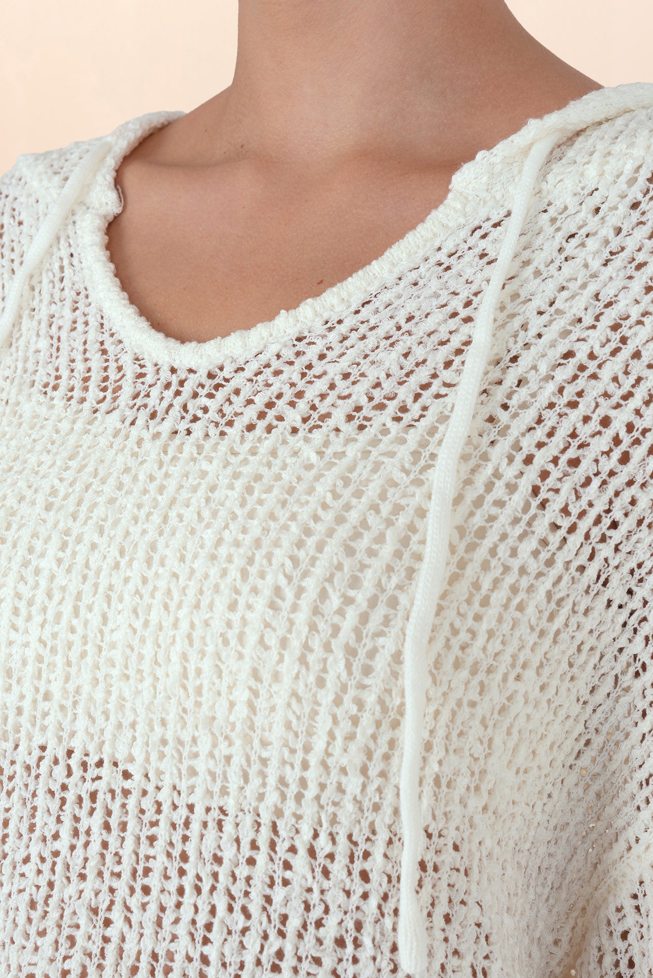 Genie Sudadera con Capucha Blanca