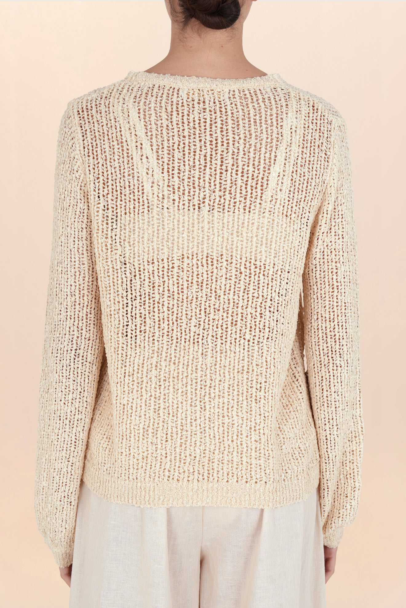 Genie V Neck Ivory