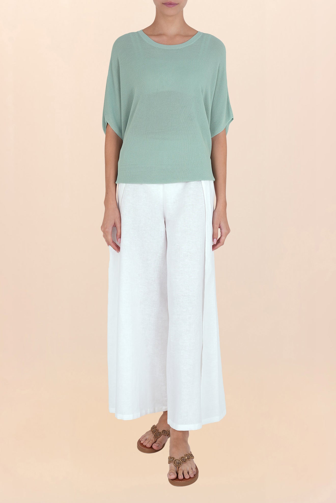 Blusa Aqua Lorena Bat