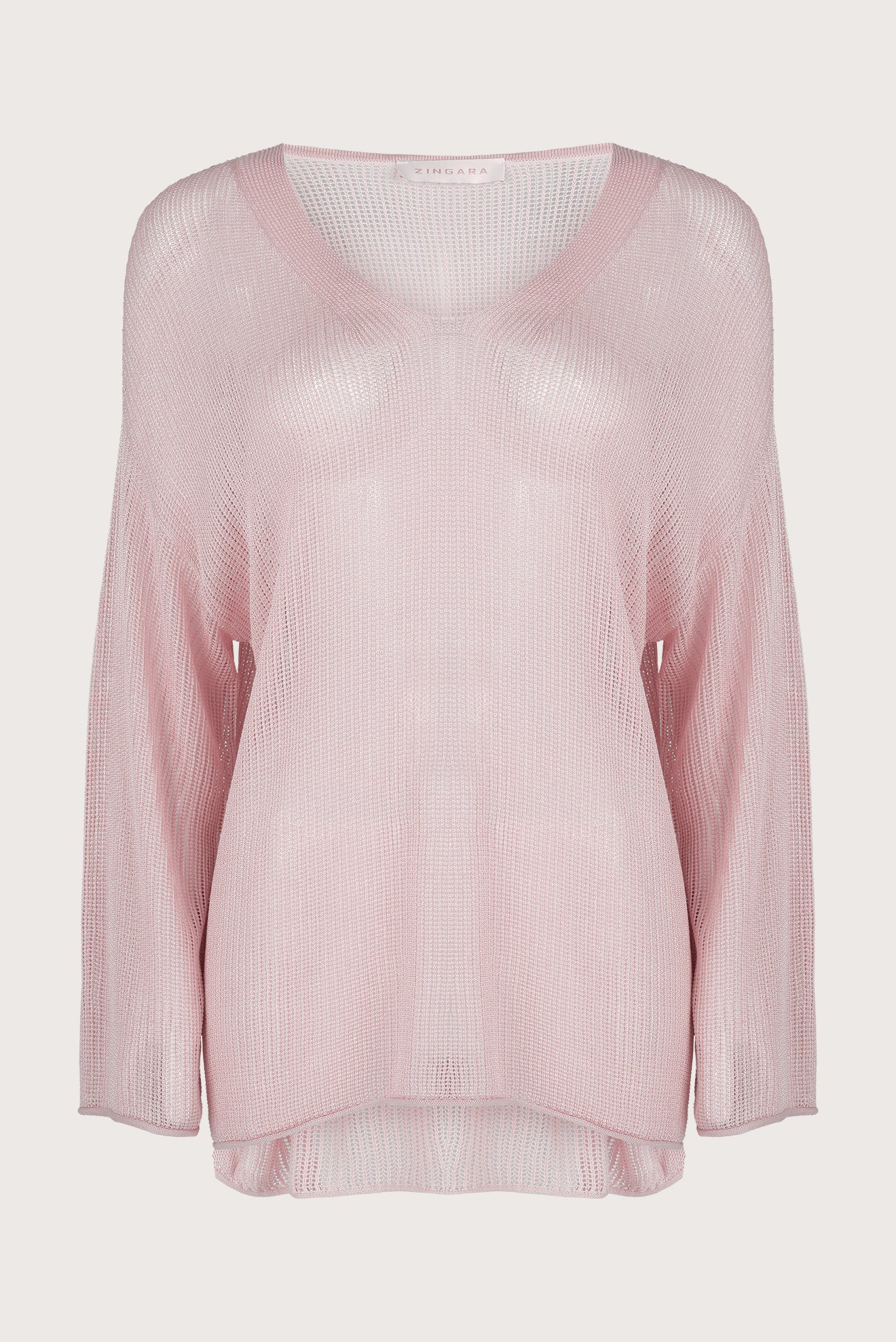 Lorena Bat V Neck Pink