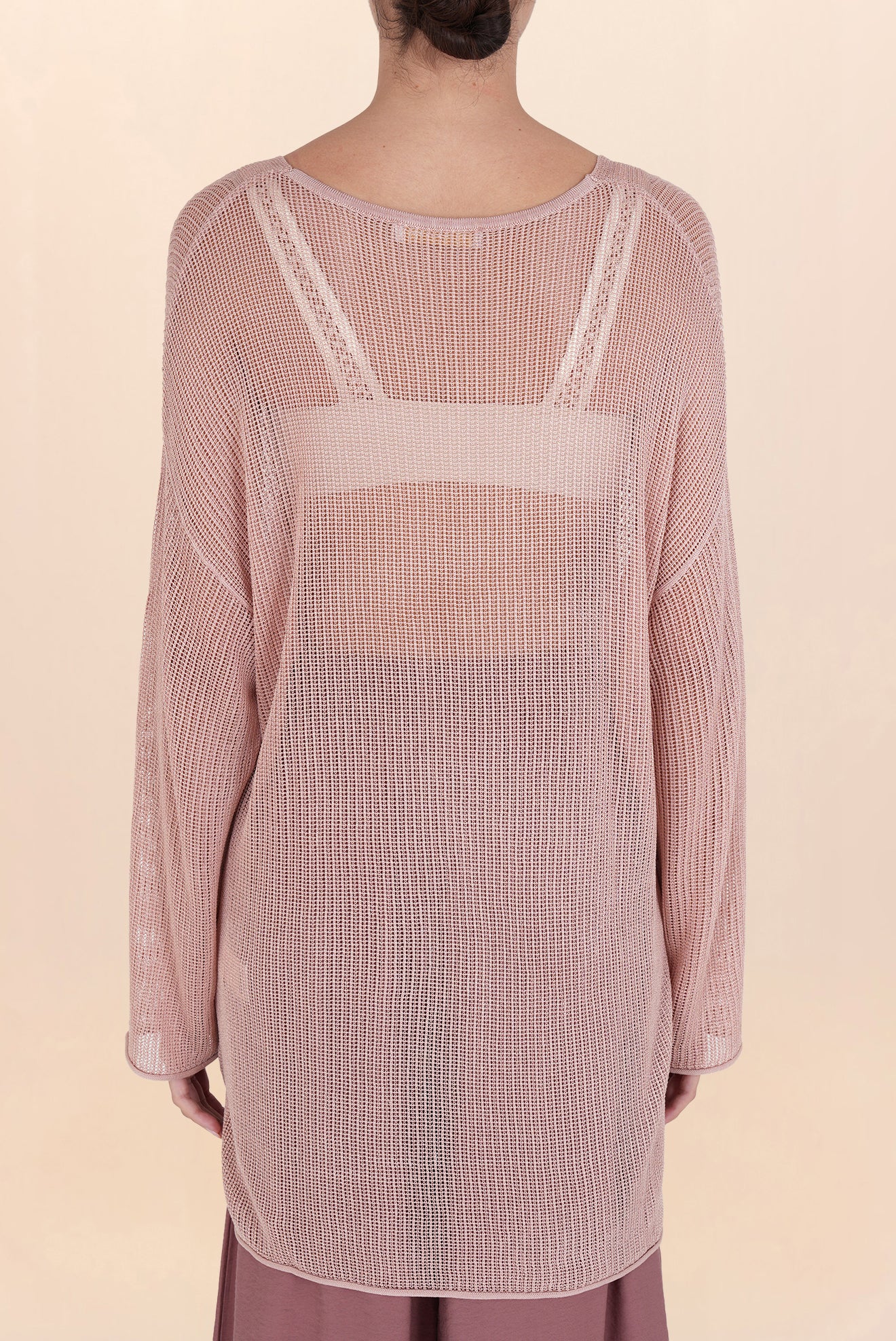 Lorena Bat V Neck Pink