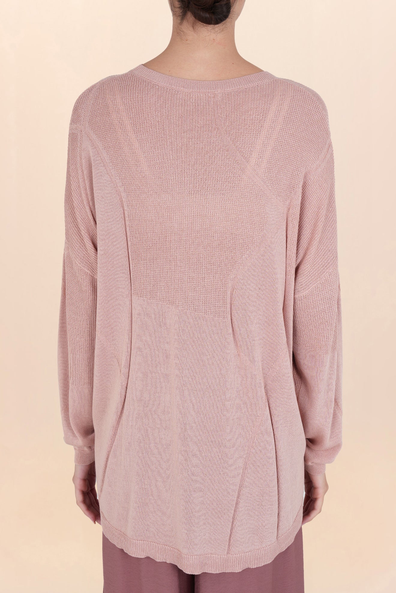 Lorena Wavy Sweater - Pink