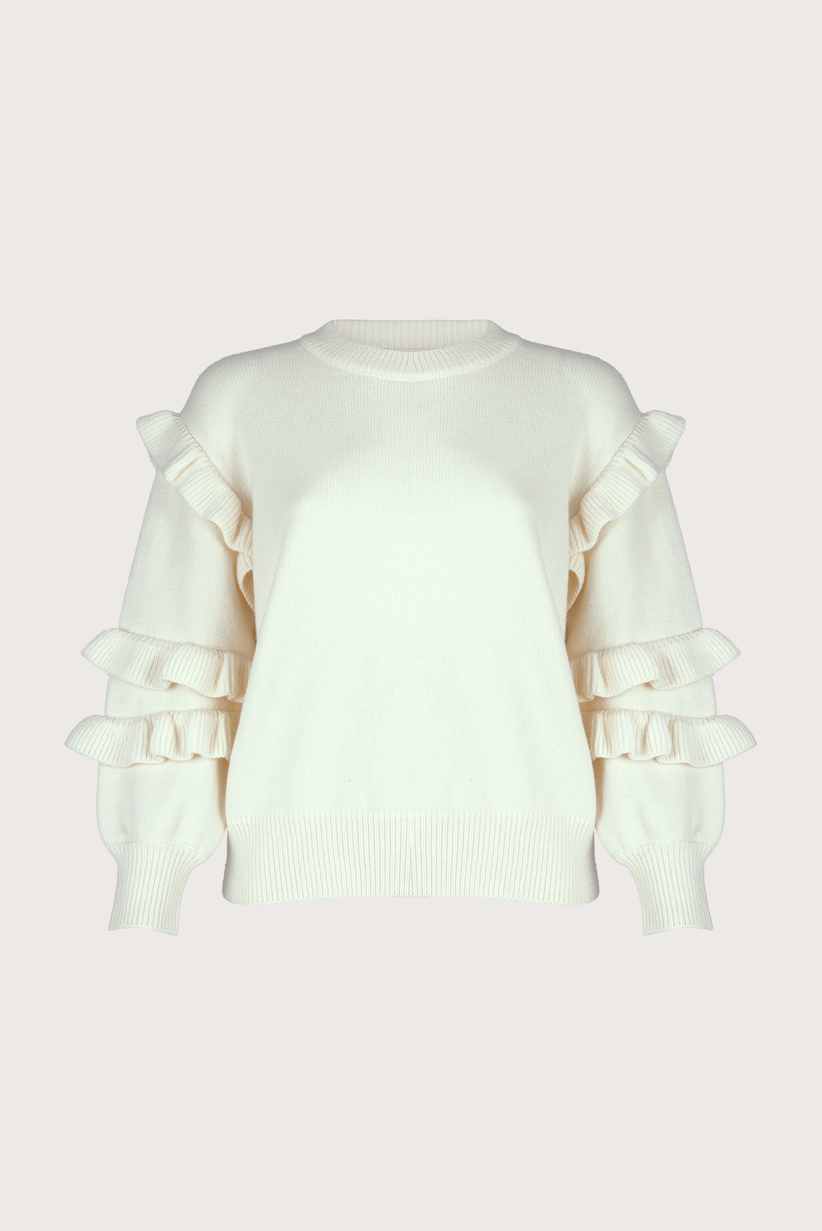 Flamenco Sweater - Feminine Ruffled Design