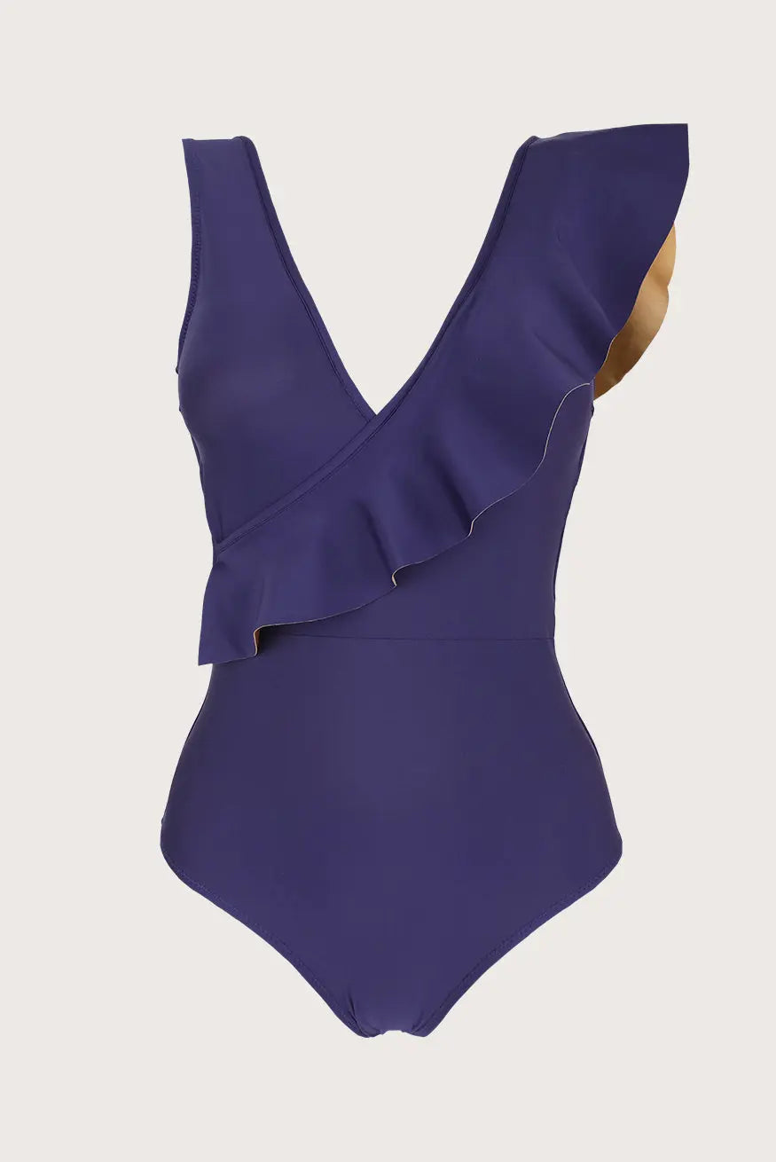 ENTERO VOLADO CRUZADO POMPEYA AZUL Zingara