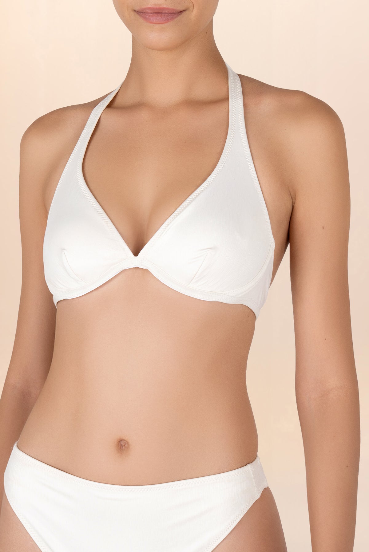 Top Corset Halter Novara Offwhite