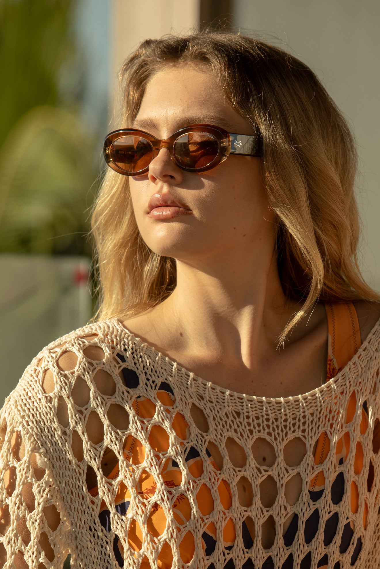 Shoom Glasses - Oval - Milky Nut