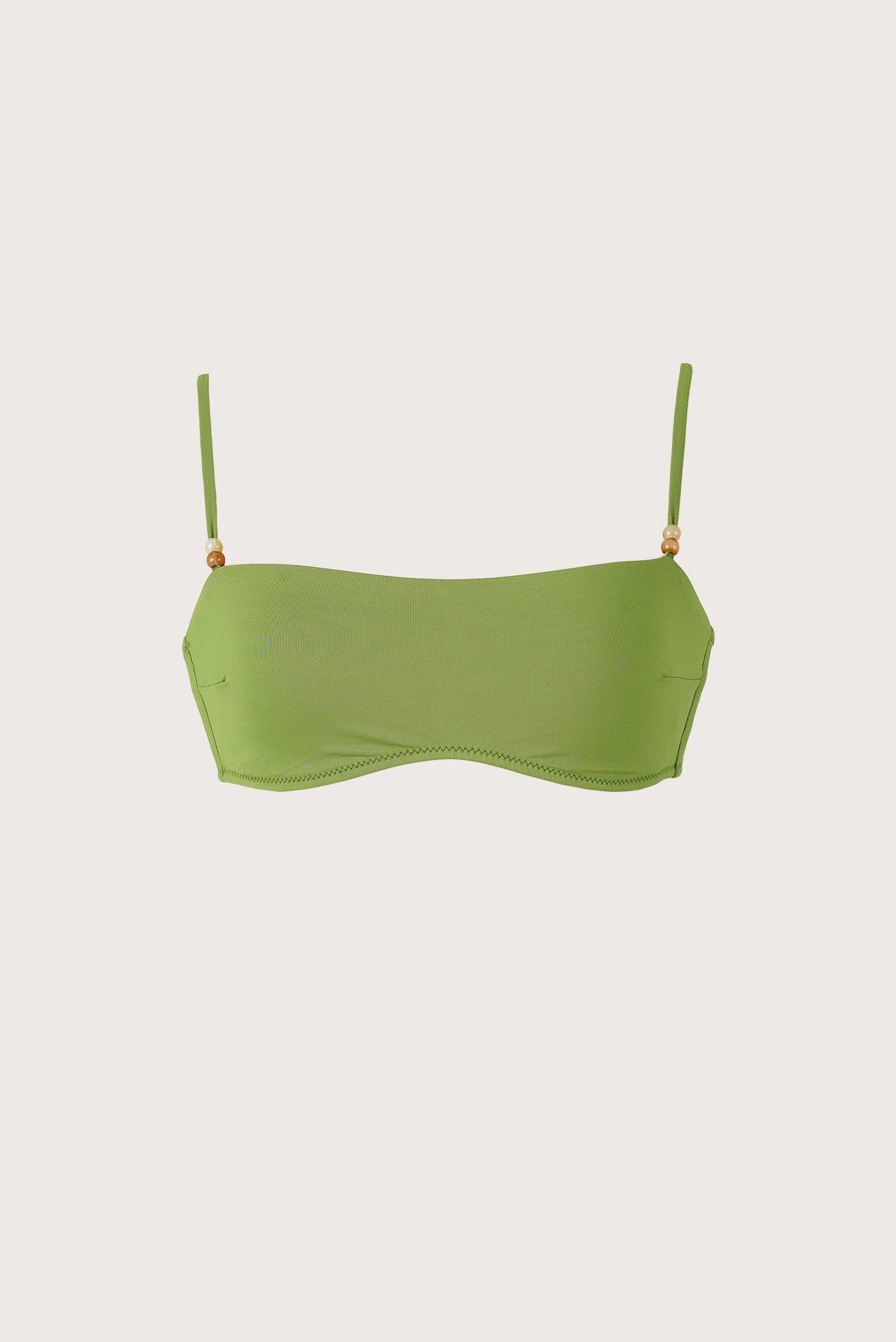 Top Bandeau Coleta Detalles Botánico en verde