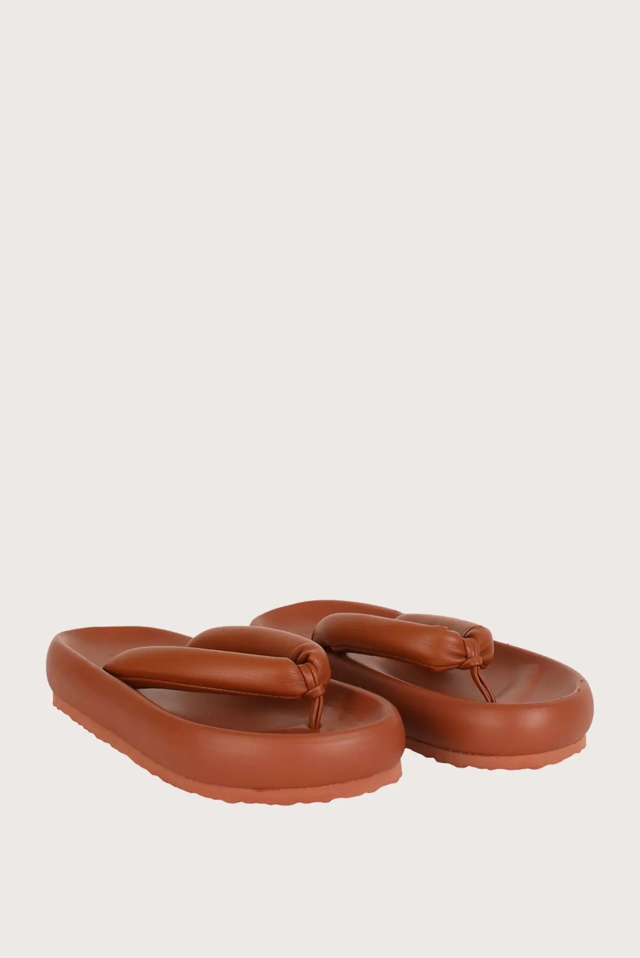 ◆PAES◆ Square Panel Sandal Brown JANDAL® - Dark Brown – PALI HI
