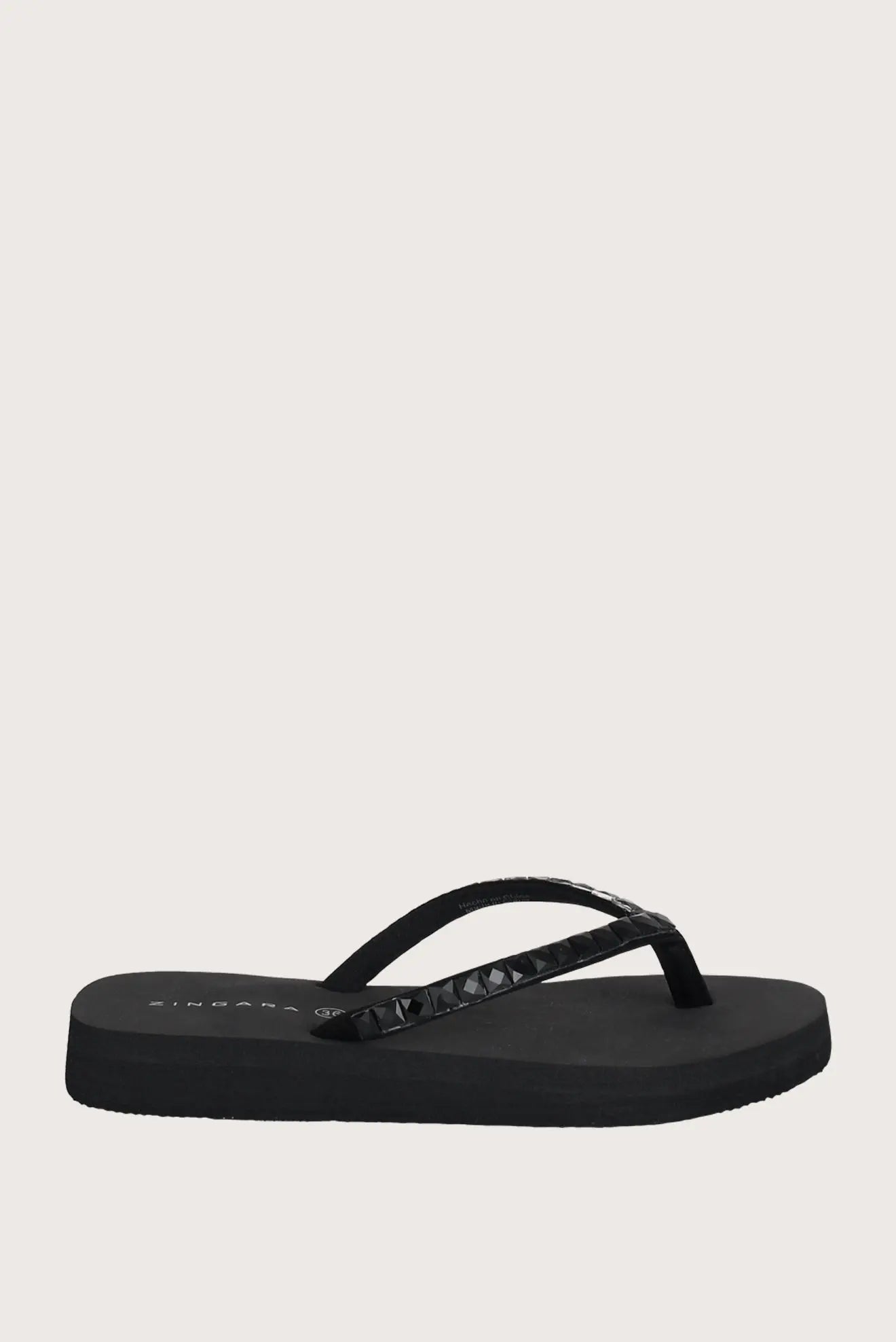 SANDALIAS CARLOTA NEGRO Zingara