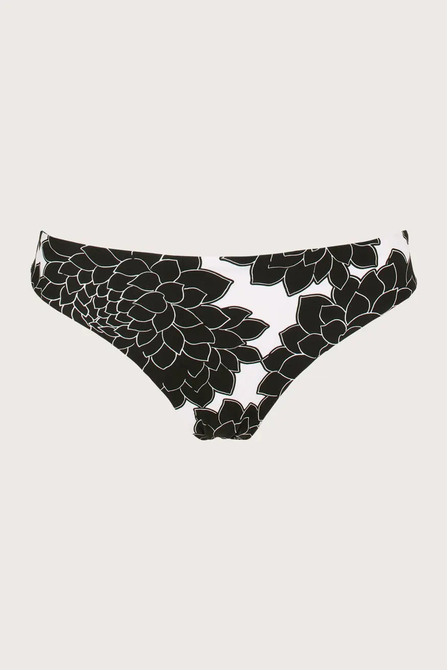 Ocean Tide Short Sleeve Top with Matching Bottoms in Black