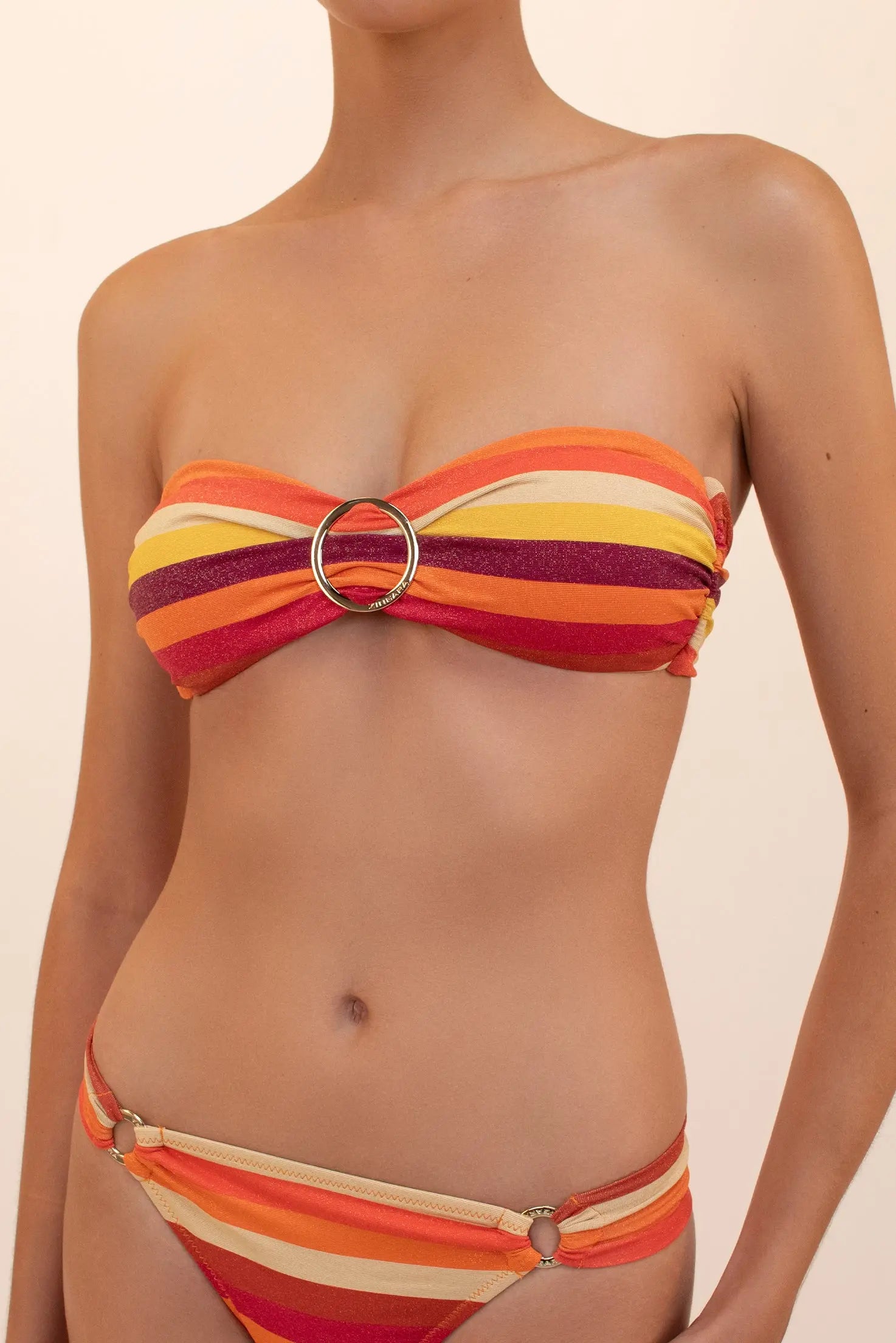 TOP BANDEAU ARGOLLA ENTRELAZADO SUNSET Zingara