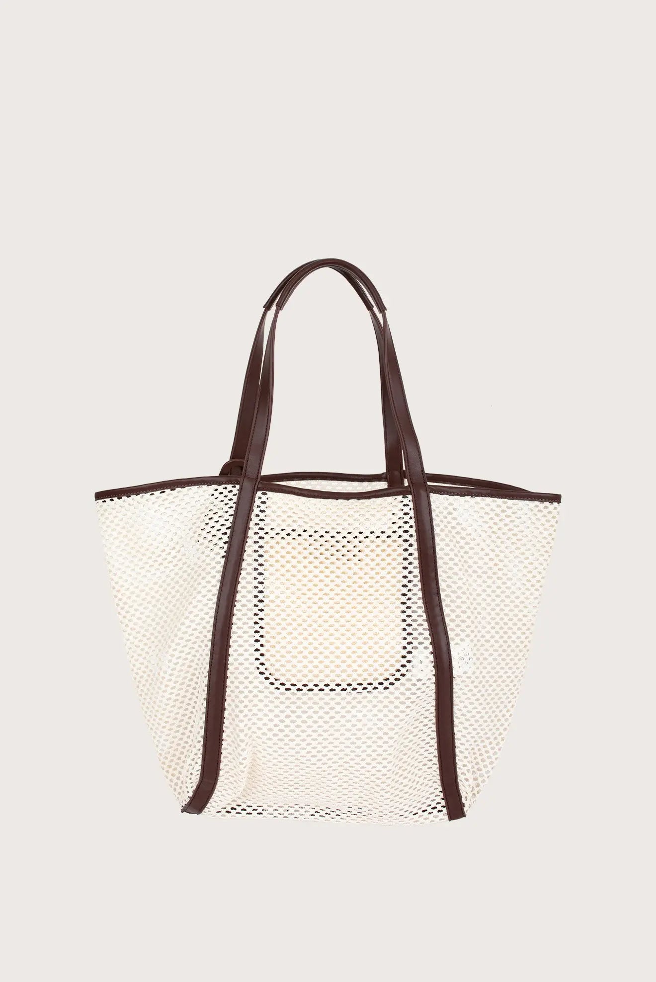 BOLSA MESH TOTE MARRÓN Zingara