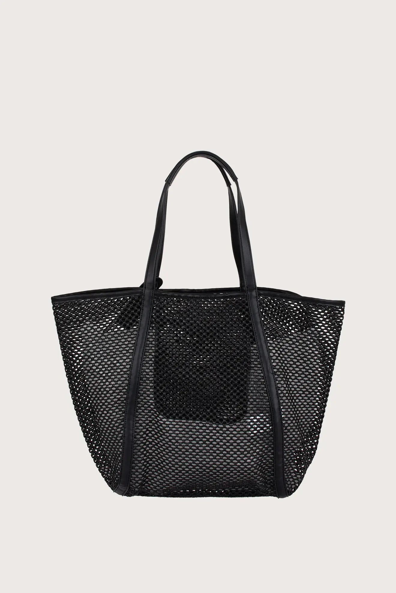 BOLSA MESH TOTE NEGRO Zingara