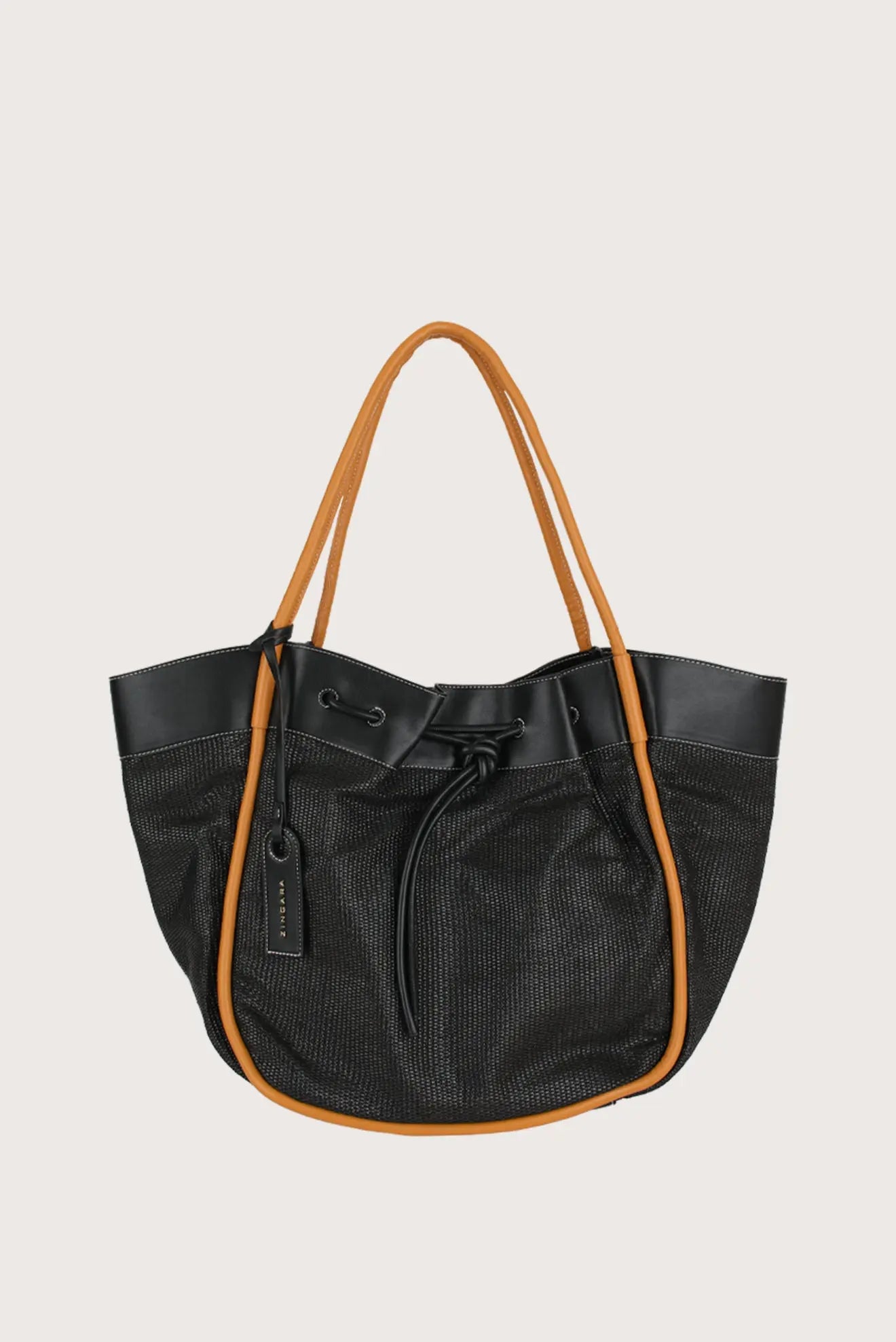 BOLSA SHOPPER TIDE NEGRO Zingara