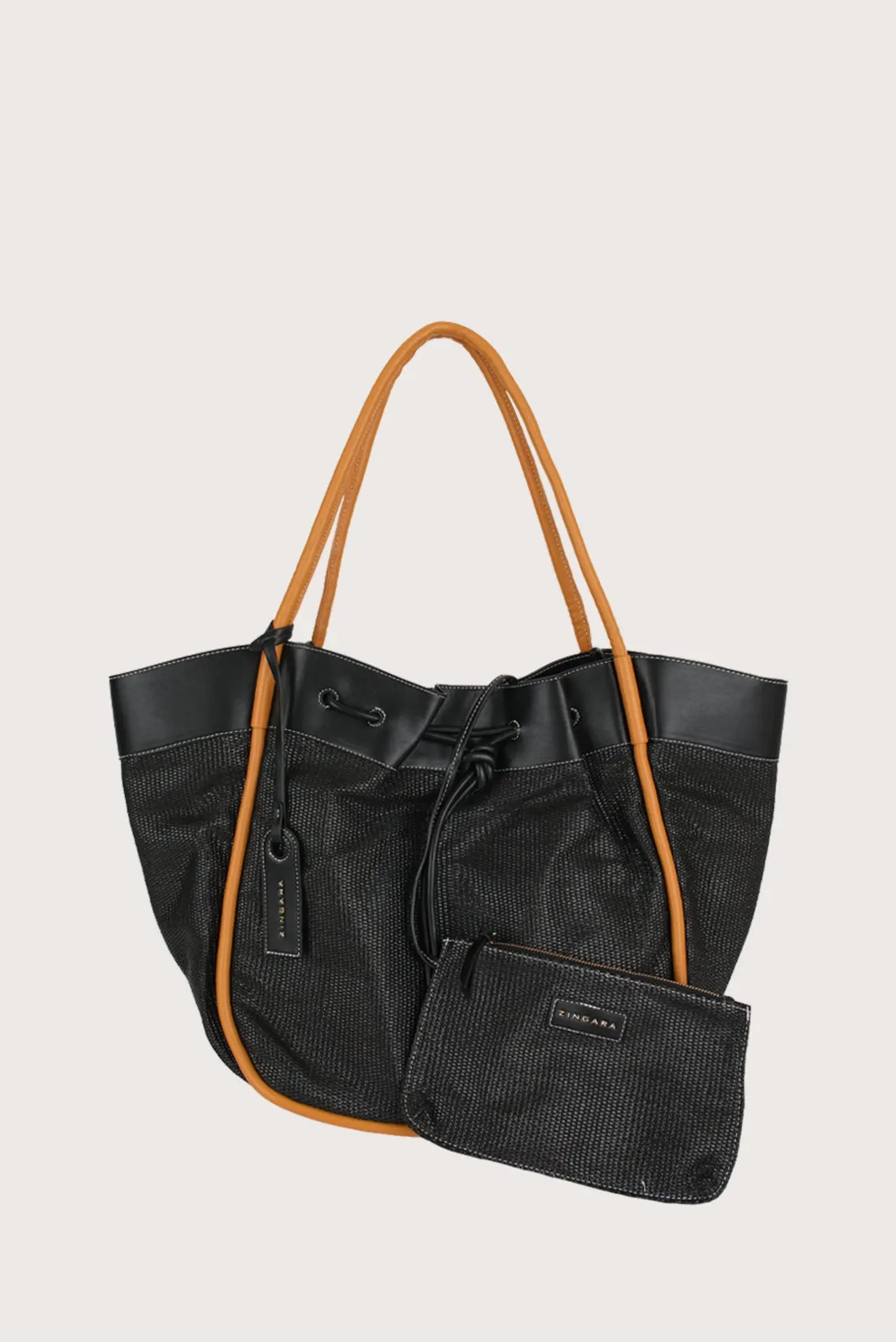 BOLSA SHOPPER TIDE NEGRO Zingara