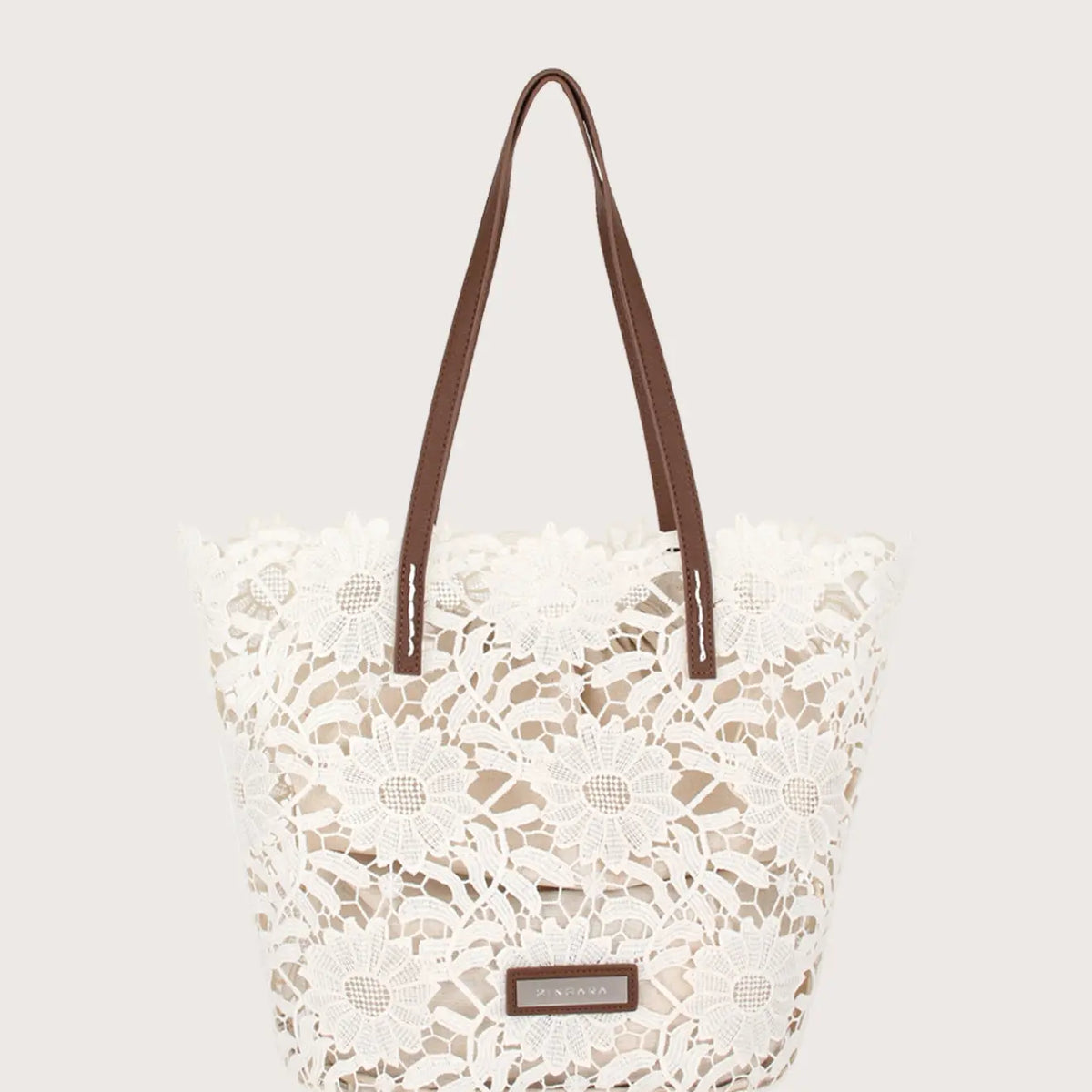 Zenana outfitters Stylish Cream Women\'s Bag MANAE IMPACA ecru terry bag | Banana Moon® main image 3