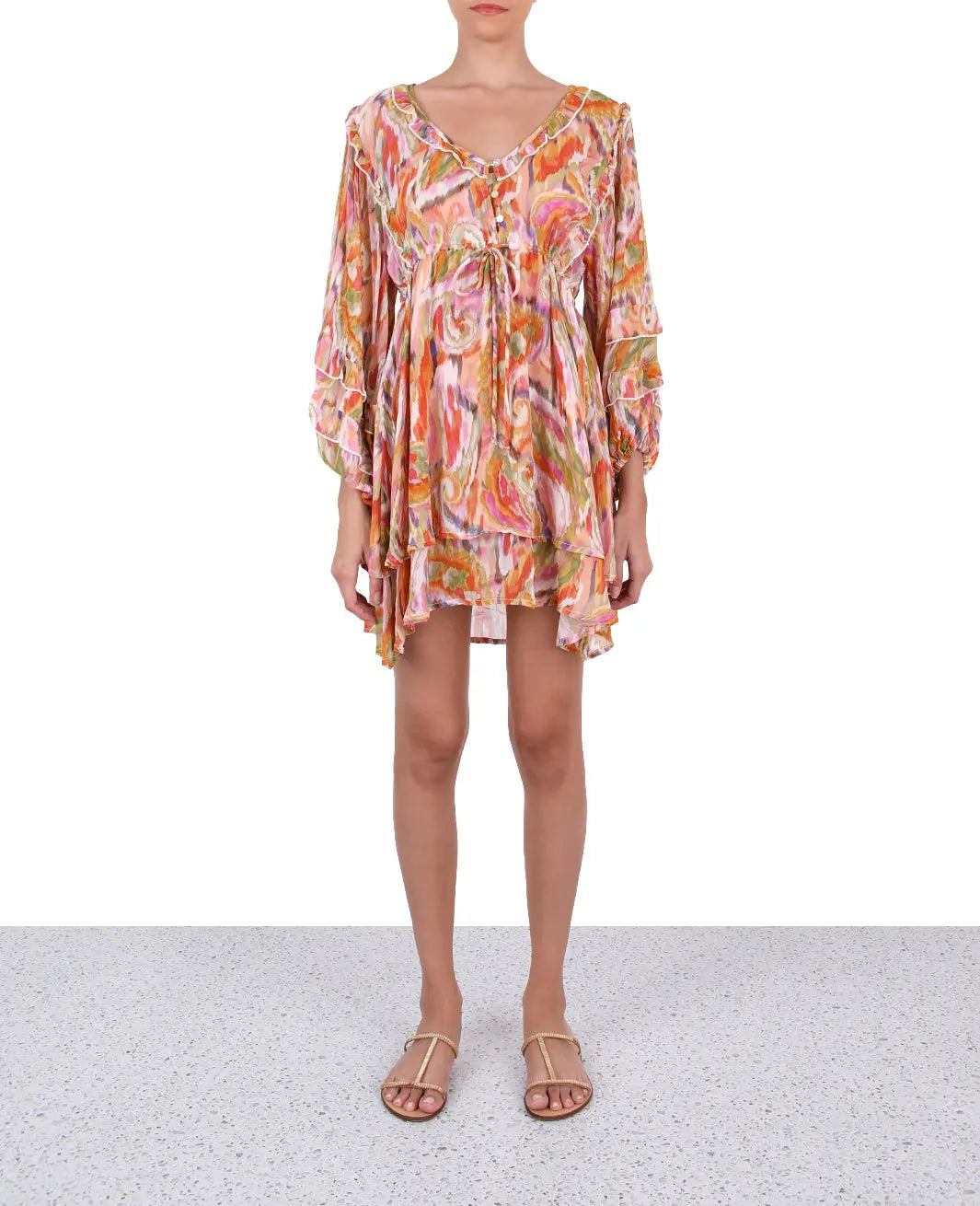 VESTIDO CORTO LUAU Zingara