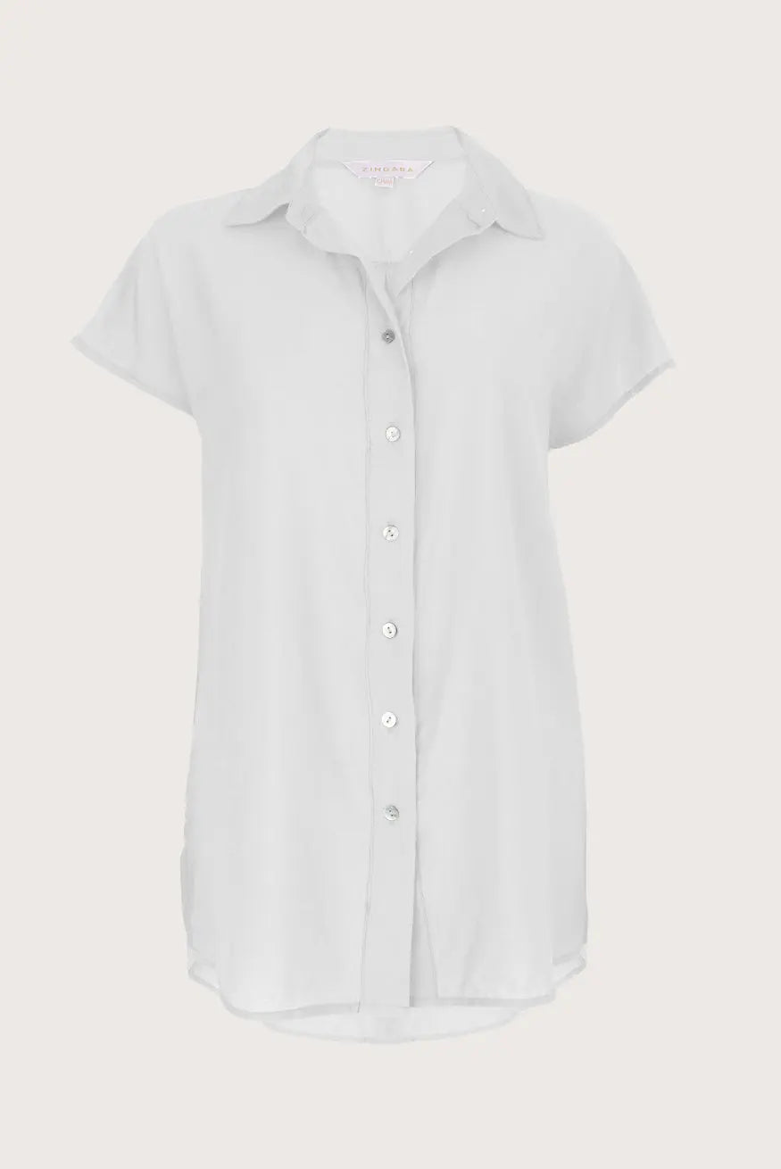 CAMISA WIDE OFF-WHITE Zingara