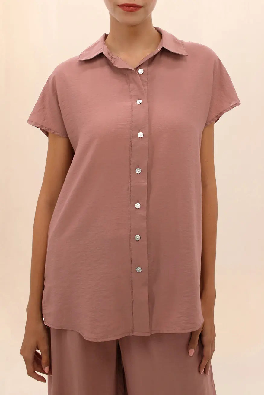 CAMISA WIDE ORO ROSA Zingara