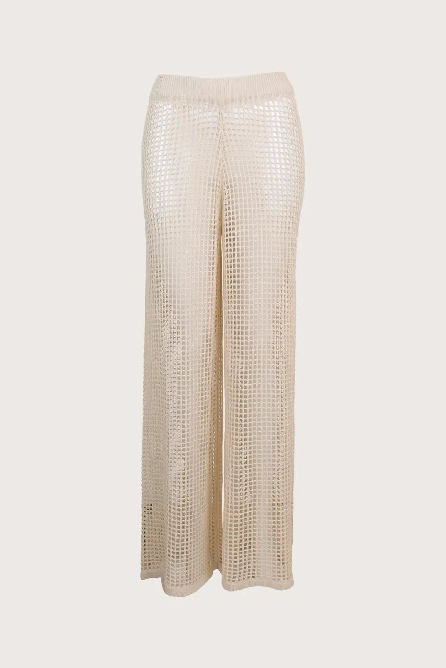 PANTALÓN CROCHET SUNSET BEIGE Zingara