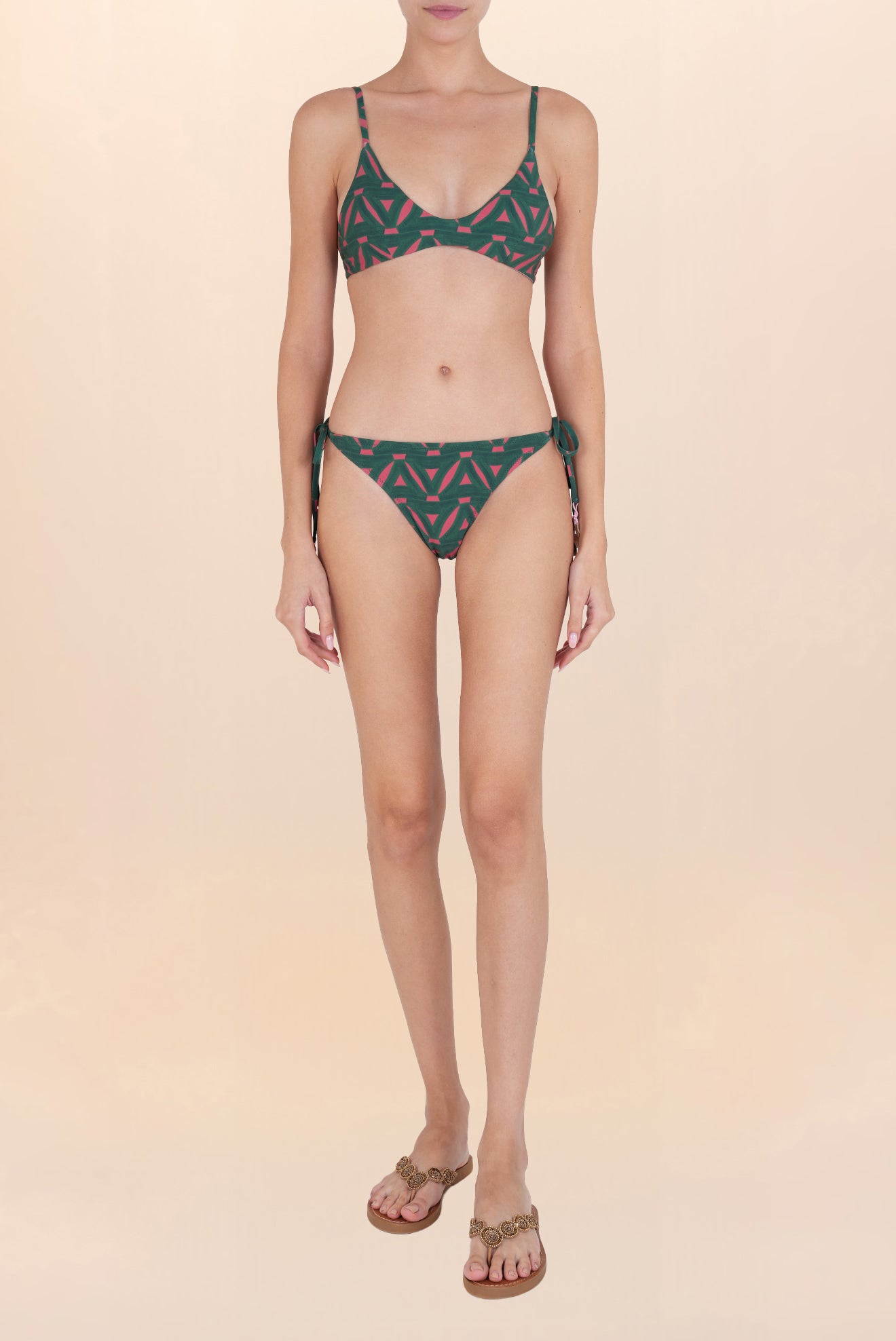 Tie-Side Bikini Bottom Troyes