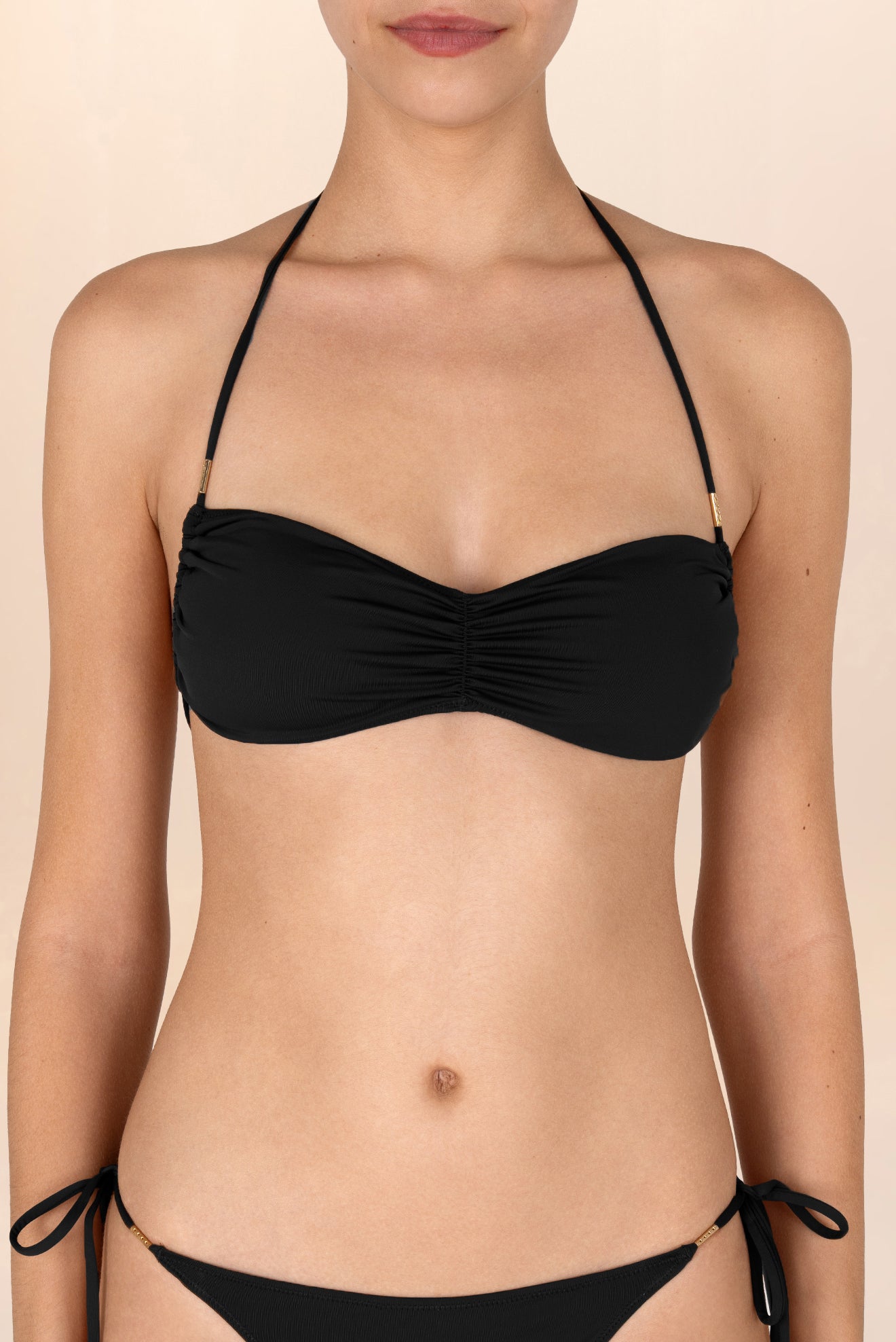 Foreverstarry Bandeau Top Black