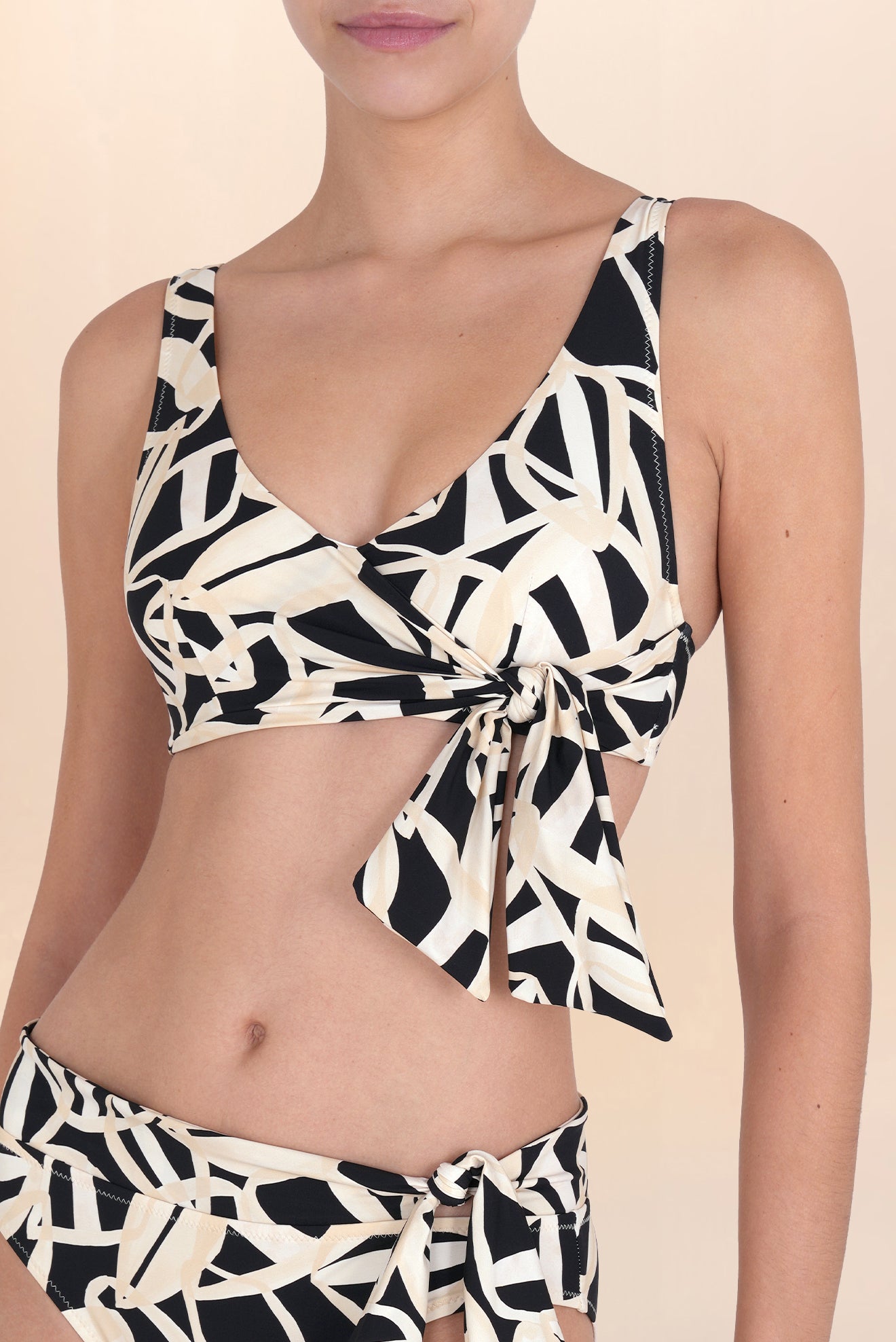 Marilyn Crossed Bikini Top Tolouse