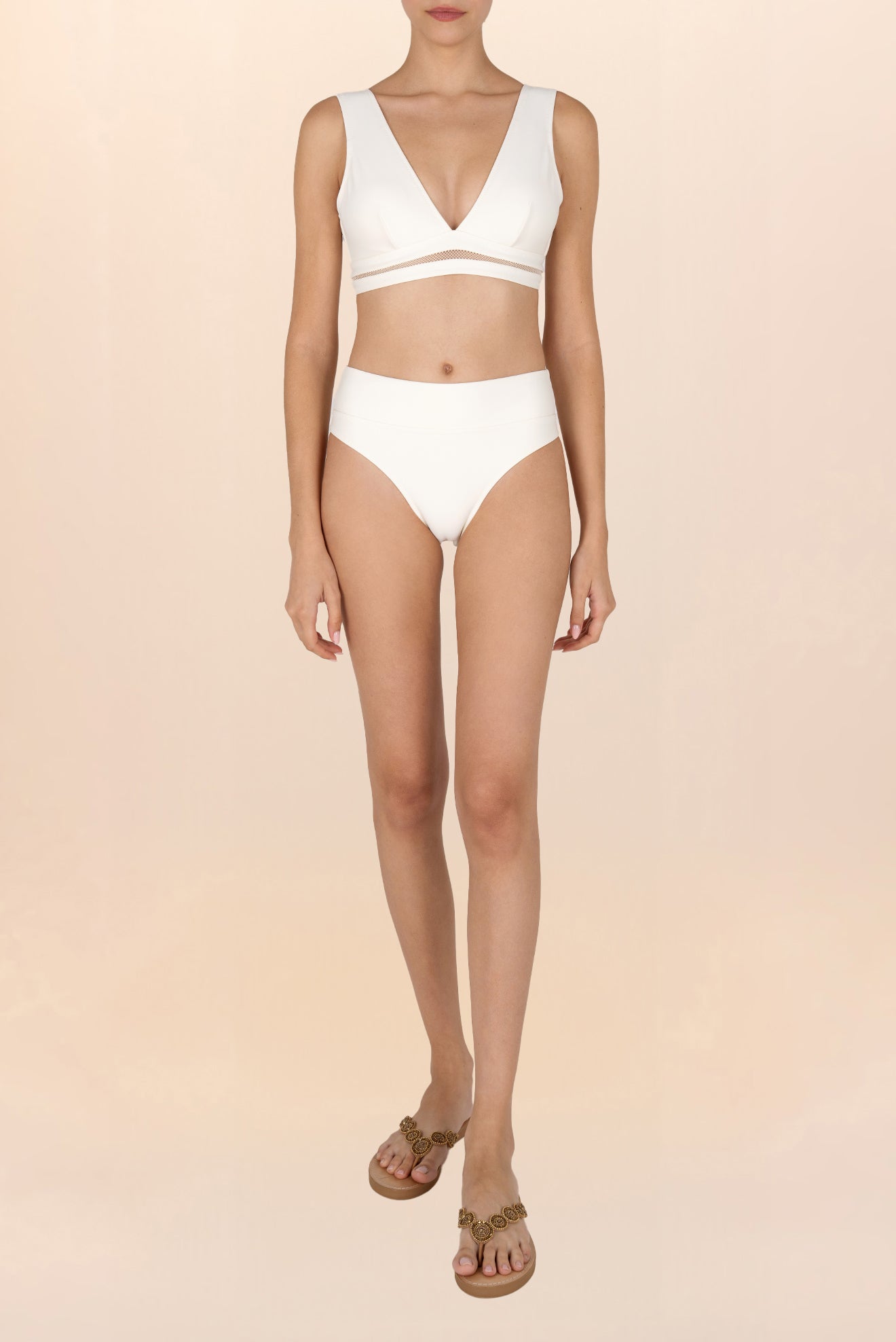 Ruan Corset Top Off-White