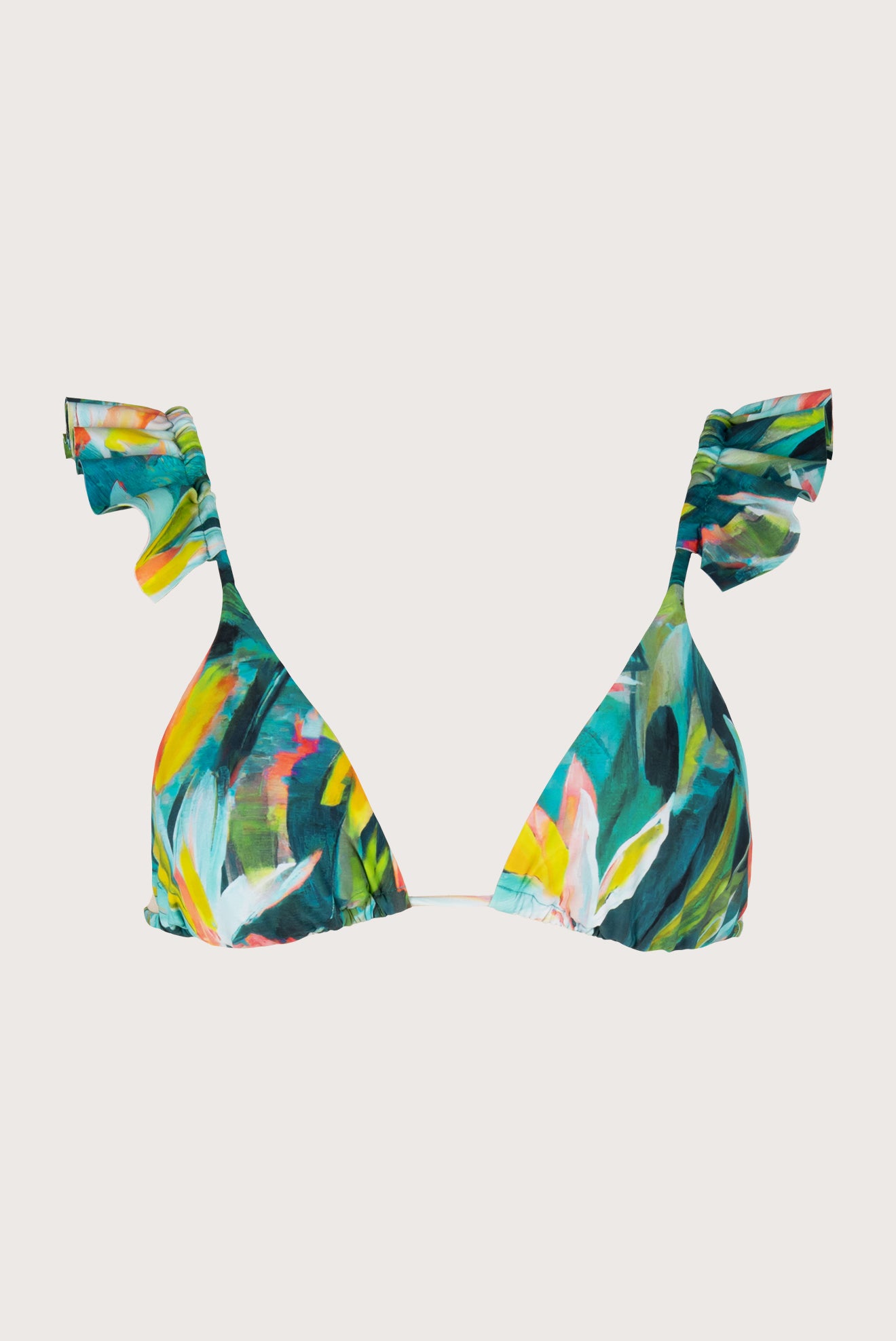 Versalles Triangle Removable Ruffle Top