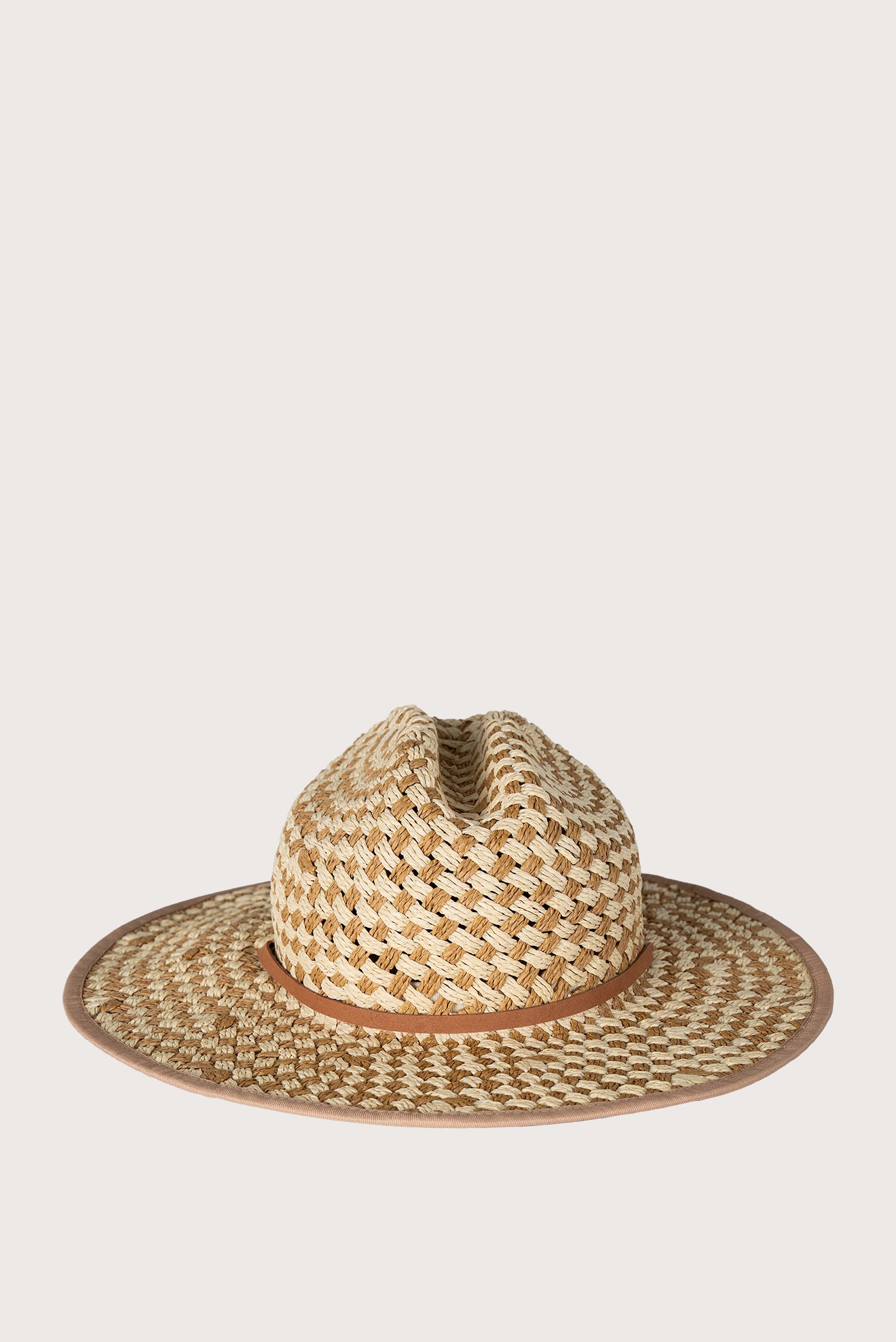 Sombrero Versalles Blanco/Natural